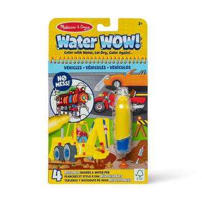MELISSA & DOUG WATER WOW! - VEHICLES