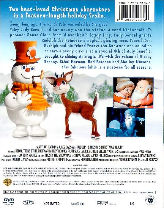 Rudolph and Frosty's Christmas in July