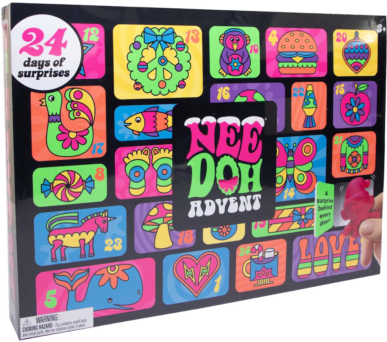 Squishmas 2025 NeeDoh Advent Calendar