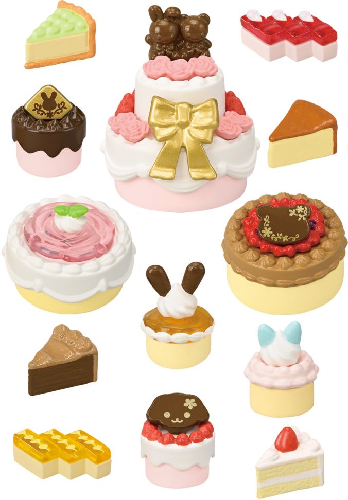 Calico Critters Village Cake Shop Starter Set, Dollhouse Playset with Furniture and Accessories