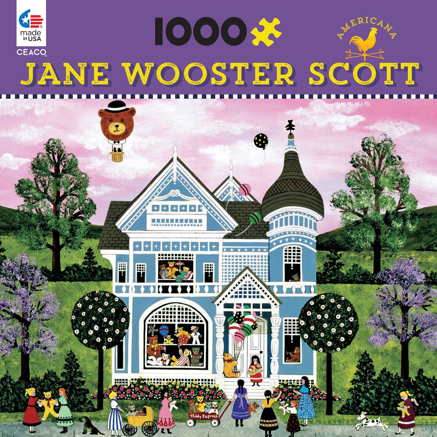 Jane Wooster Scott 1000pc Bears, Bears, Bears Exclusive Puzzle