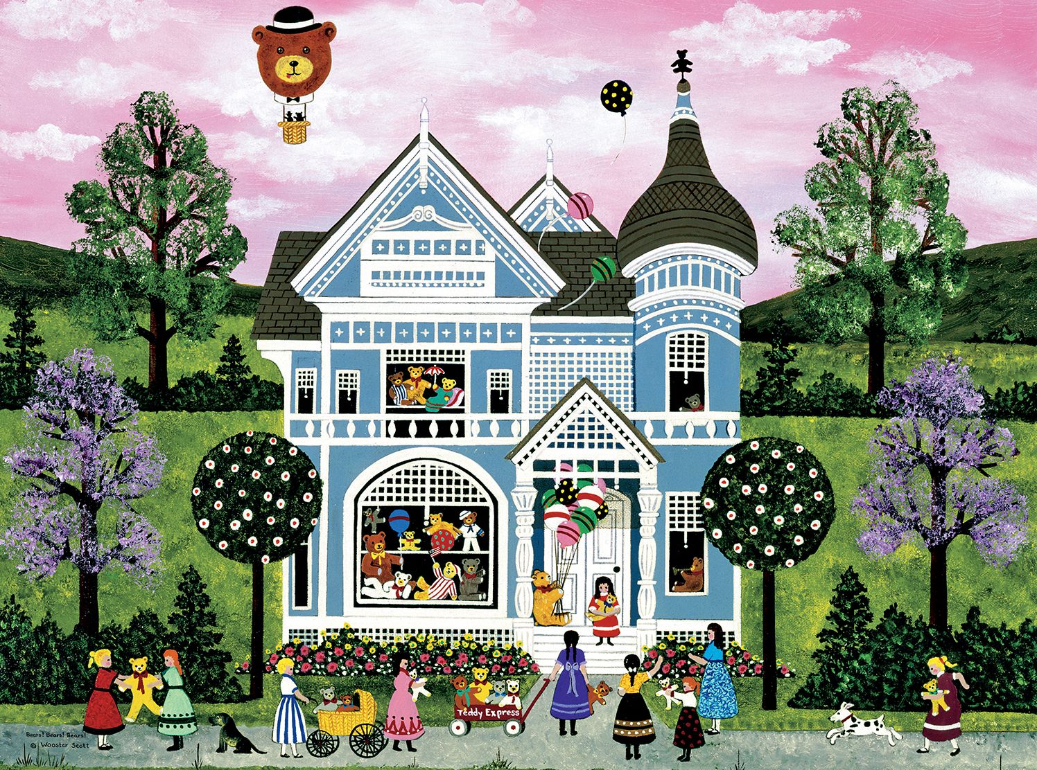 Jane Wooster Scott 1000pc Bears, Bears, Bears Exclusive Puzzle