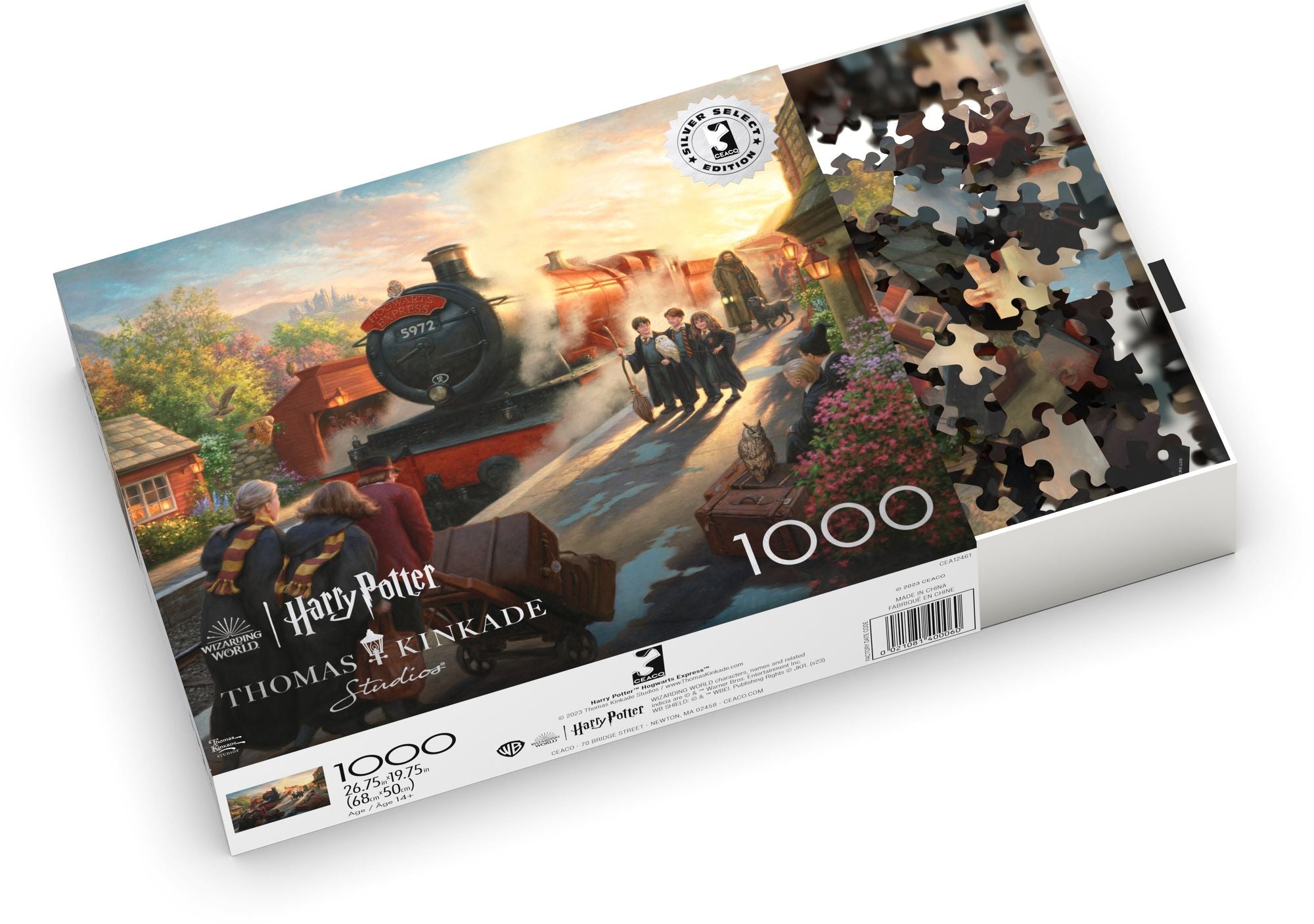 Harry Potter Hogwart's Express - Thomas Kinkade 1000 Piece Puzzle