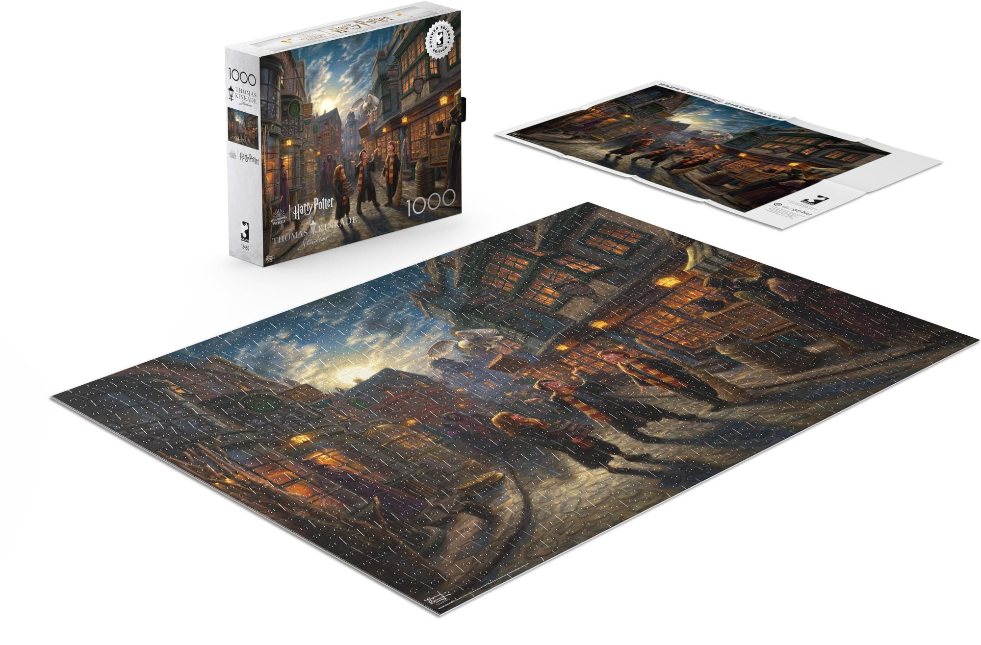 Harry Potter Diagon Alley - Thomas Kinkade 1000 Piece Puzzle