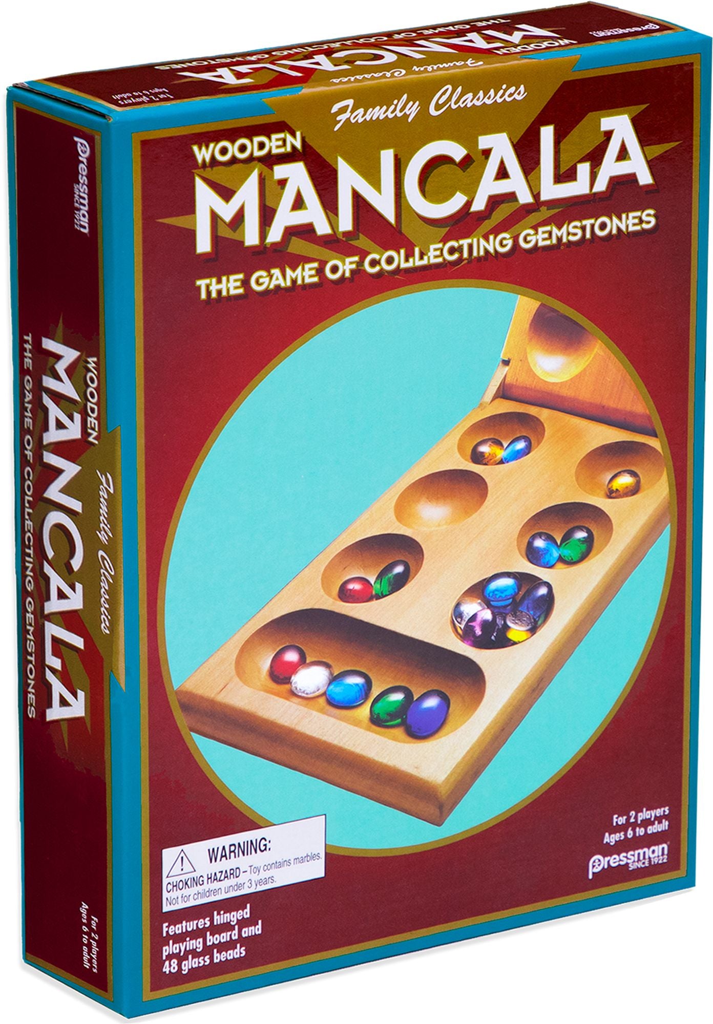 Family Classics Wooden Mancala Game