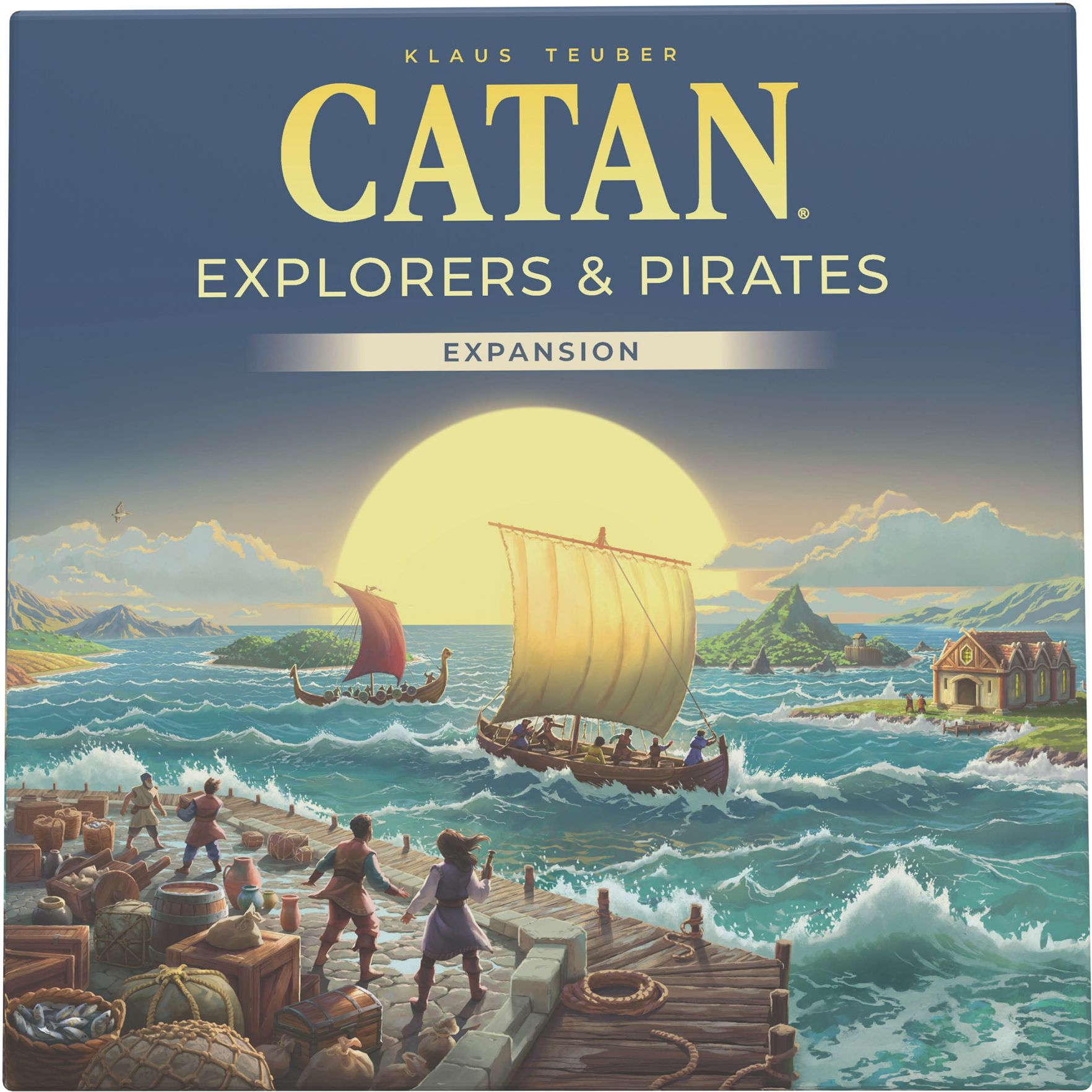 Catan Explorers & Pirates Expansion by Klaus Teuber