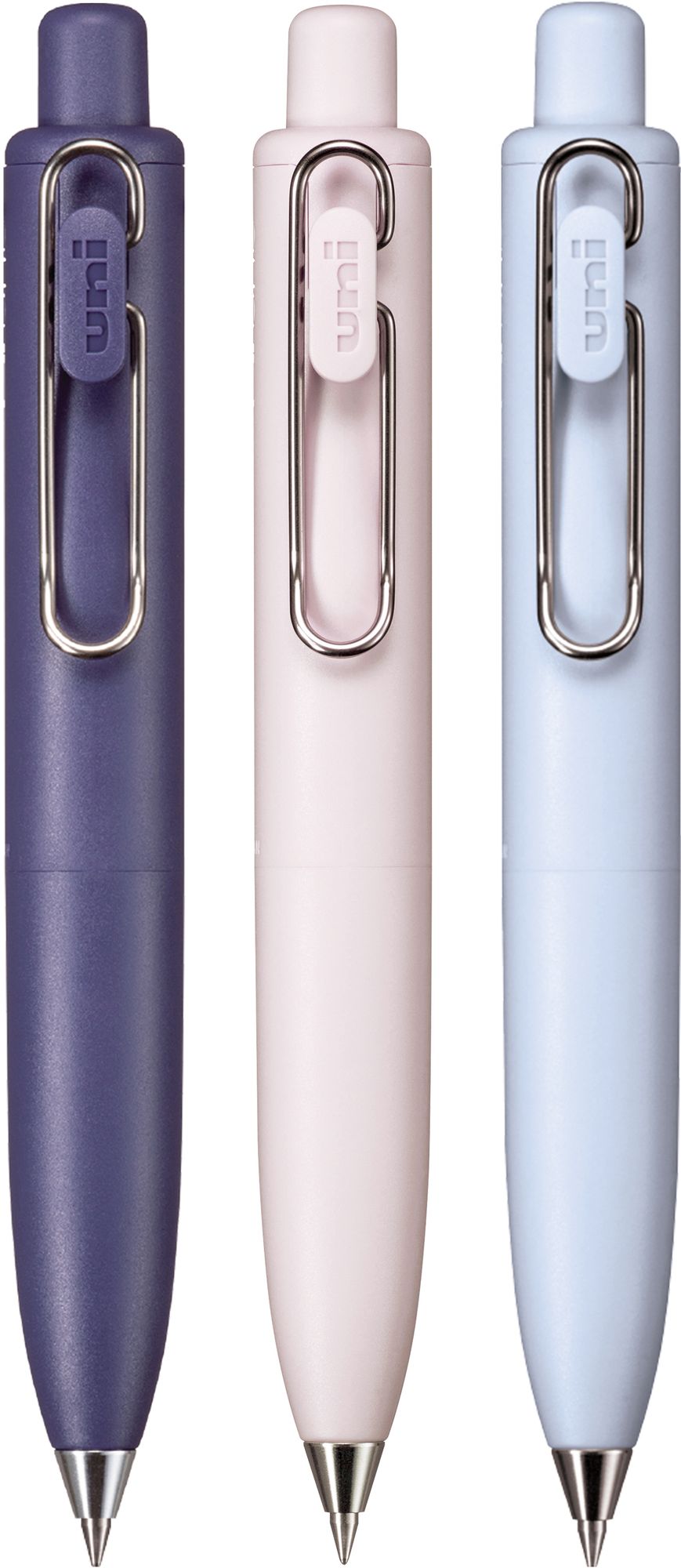 uniball? one P Retractable Gel Pens S/3, Micro Point, Blk, Soda