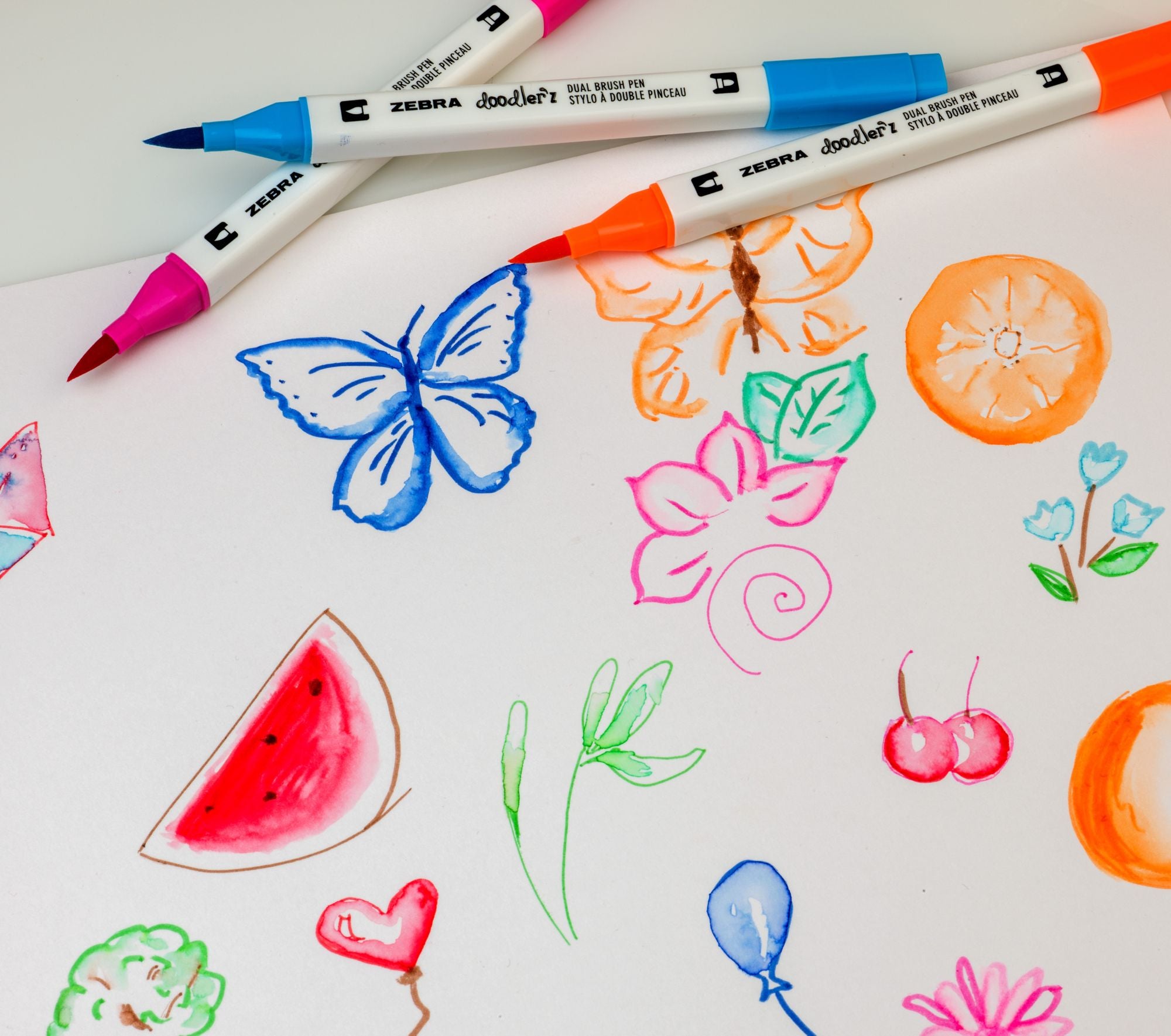 Doodler'z Dual Brush Markers Assorted 18pk
