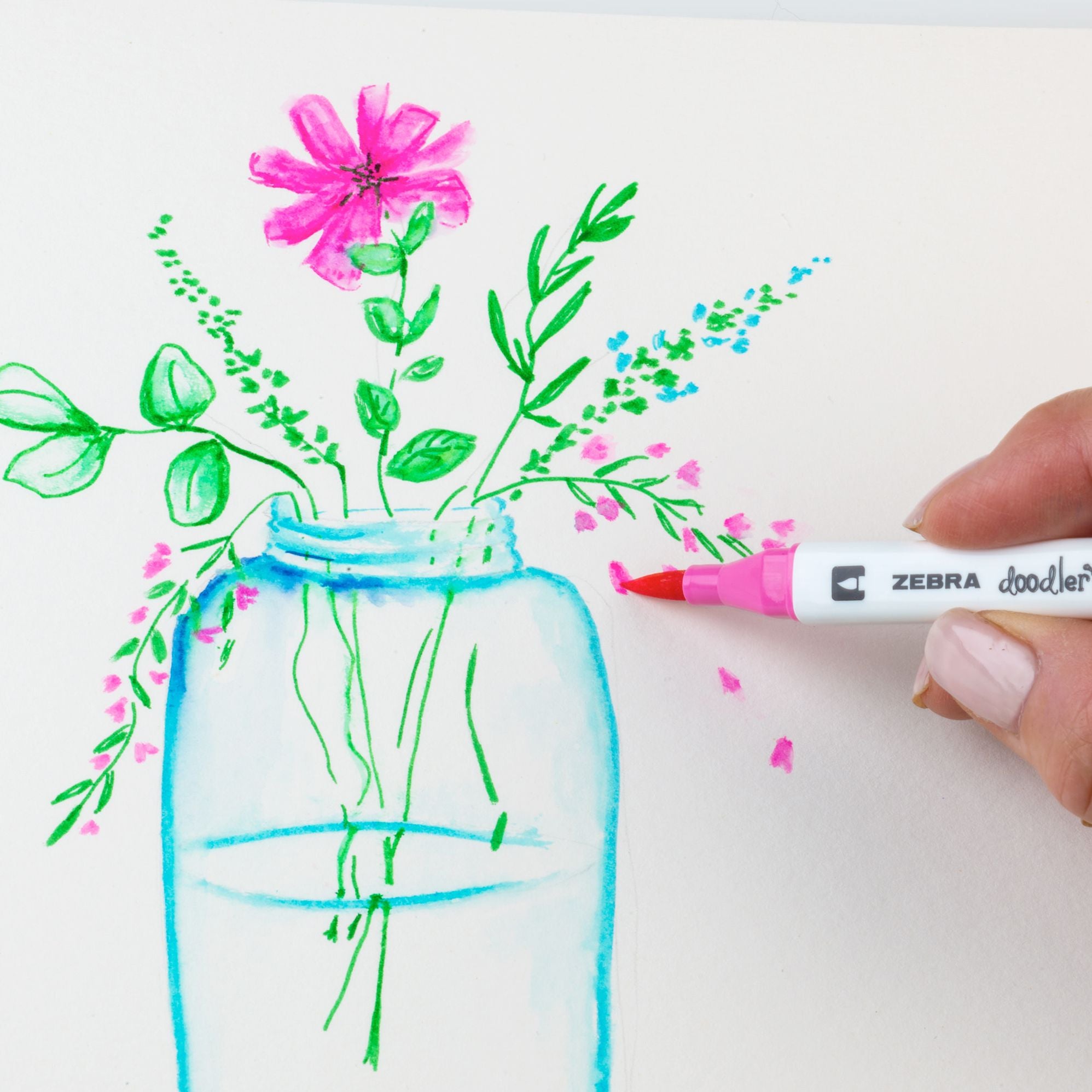 Doodler'z Dual Brush Markers Assorted 18pk