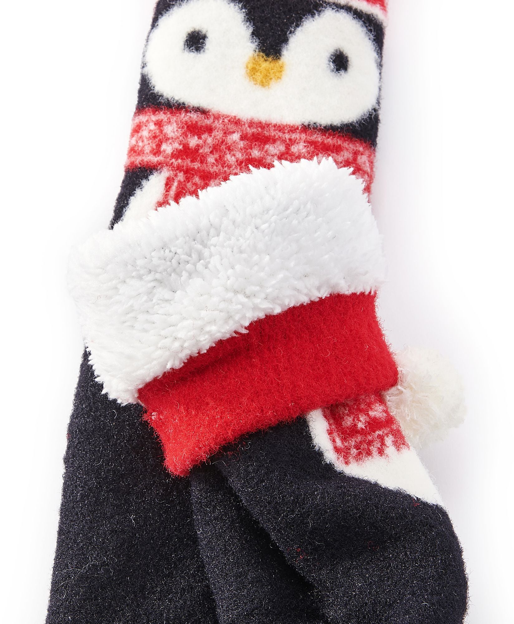 Kids Penguin Reading Socks