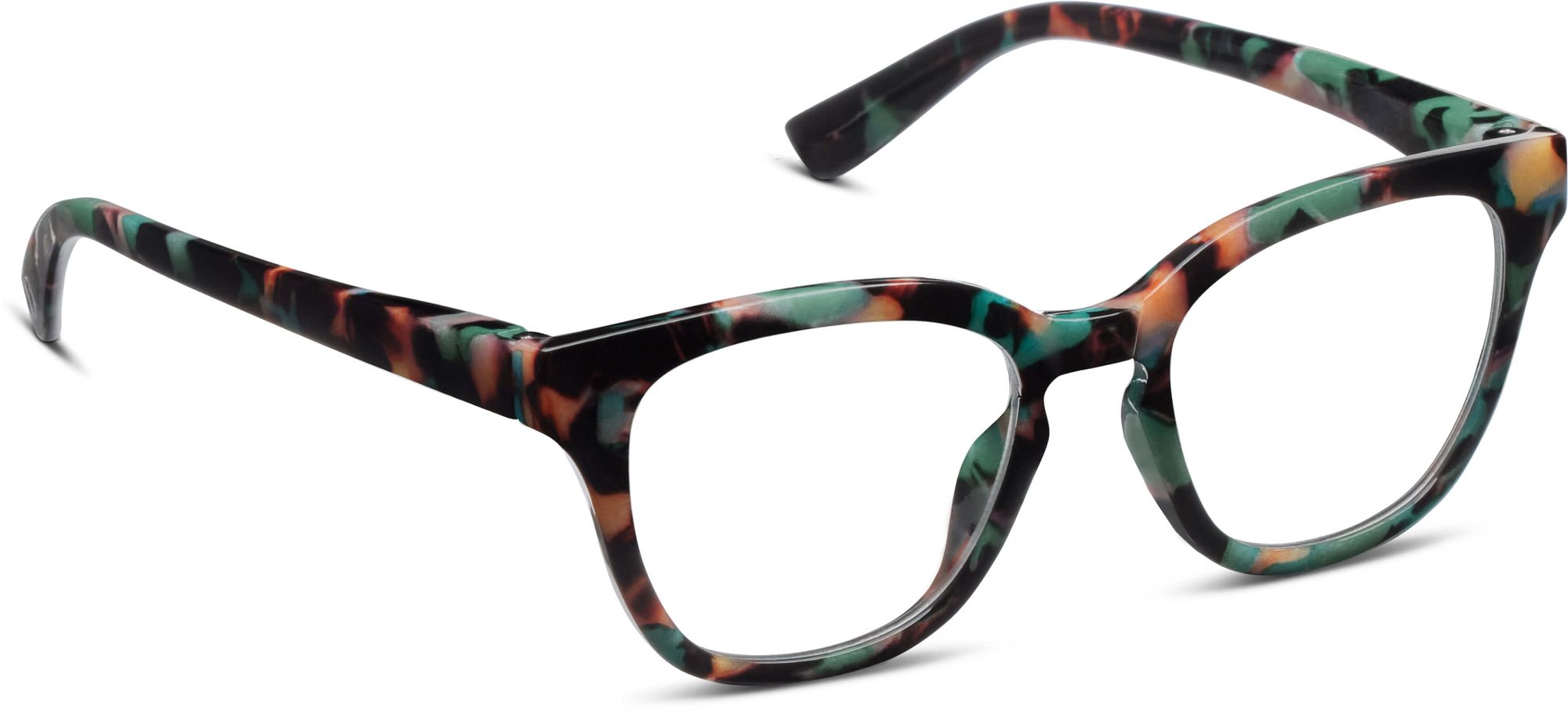 Reading Glasses - Betsy - Teal Botanico +2.00