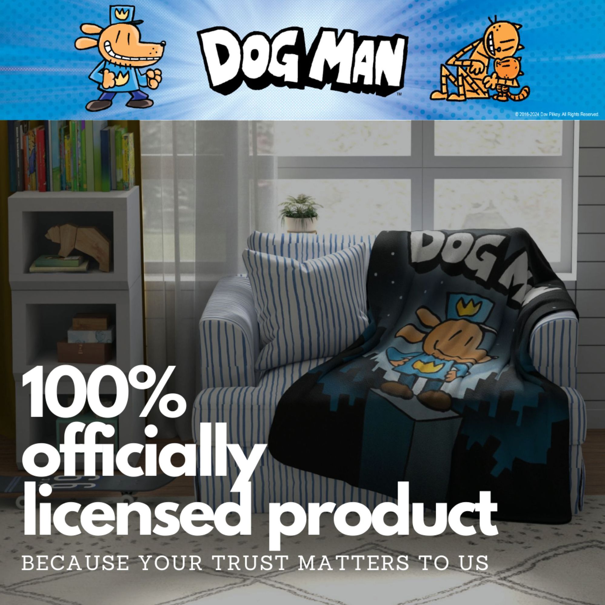 DOGMAN 46x60 MICRO RASCHEL THROW