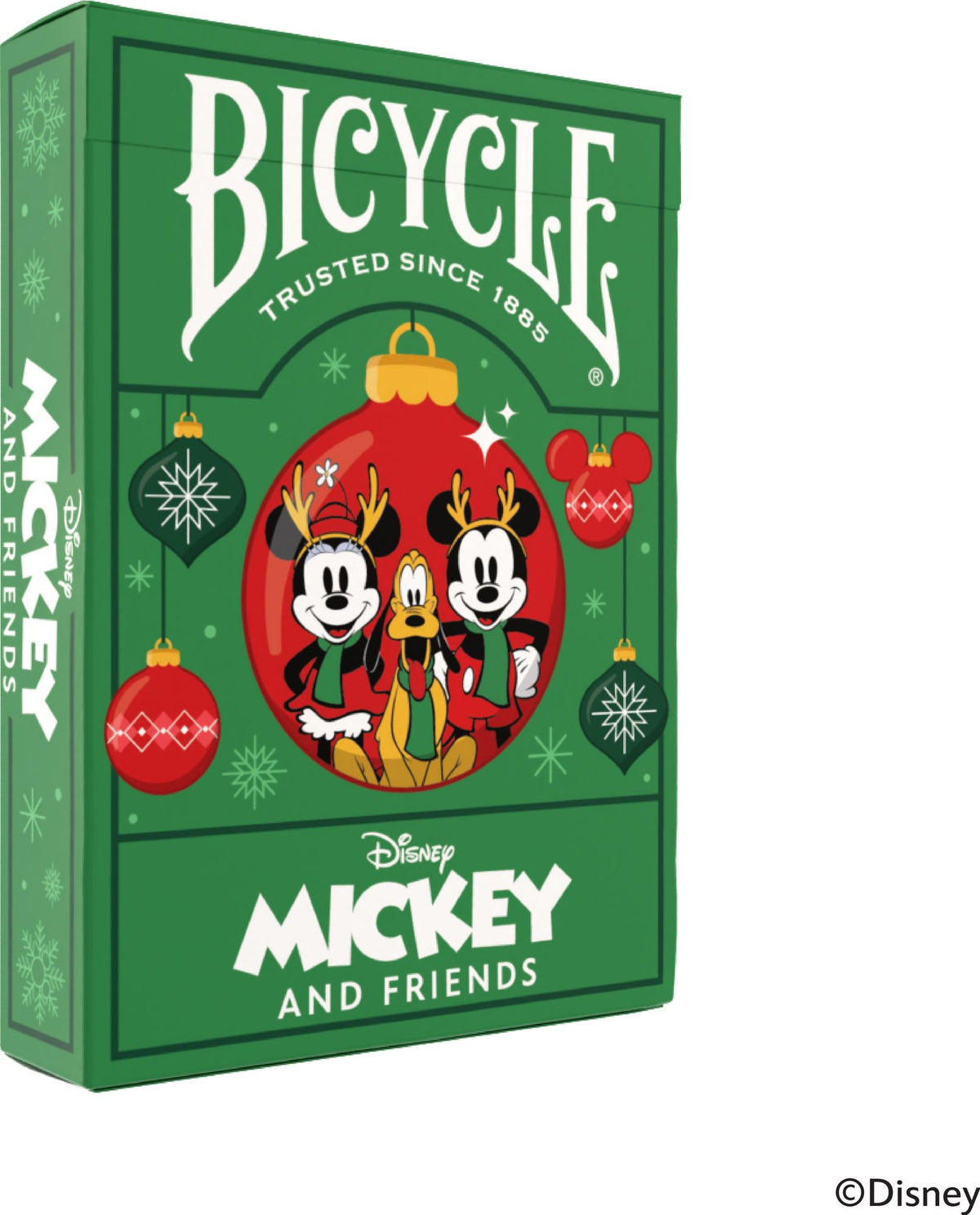 Bicycle Disney Mickey and Friends Holiday playing cards