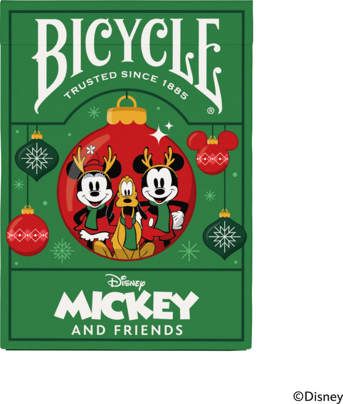 Bicycle Disney Mickey and Friends Holiday playing cards