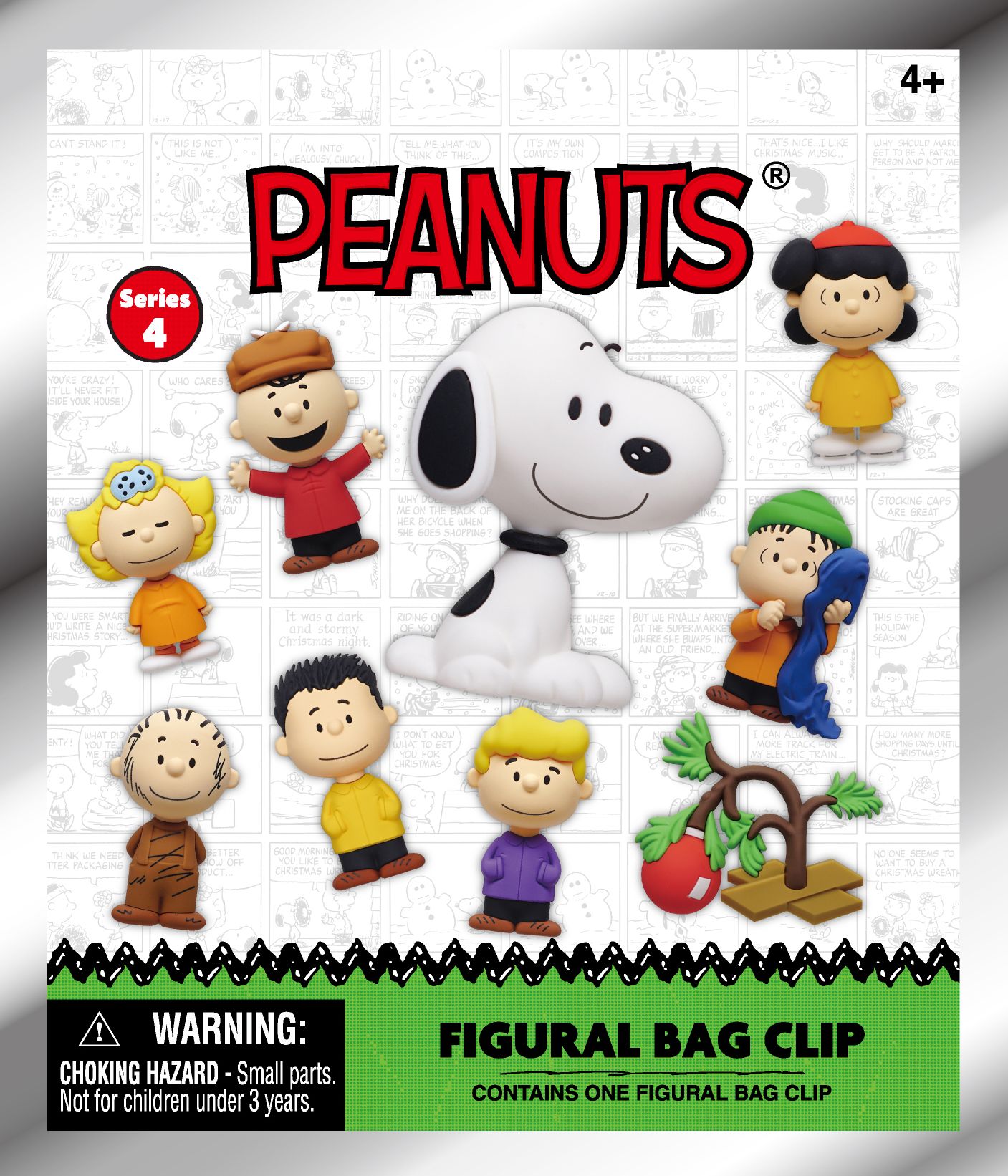 Peanuts Seasonal 3D Bagclip