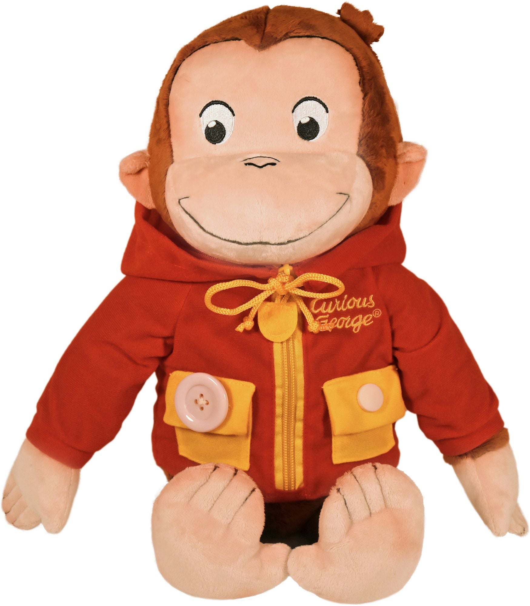 Curious George Learn to Dress Plush - TV Version