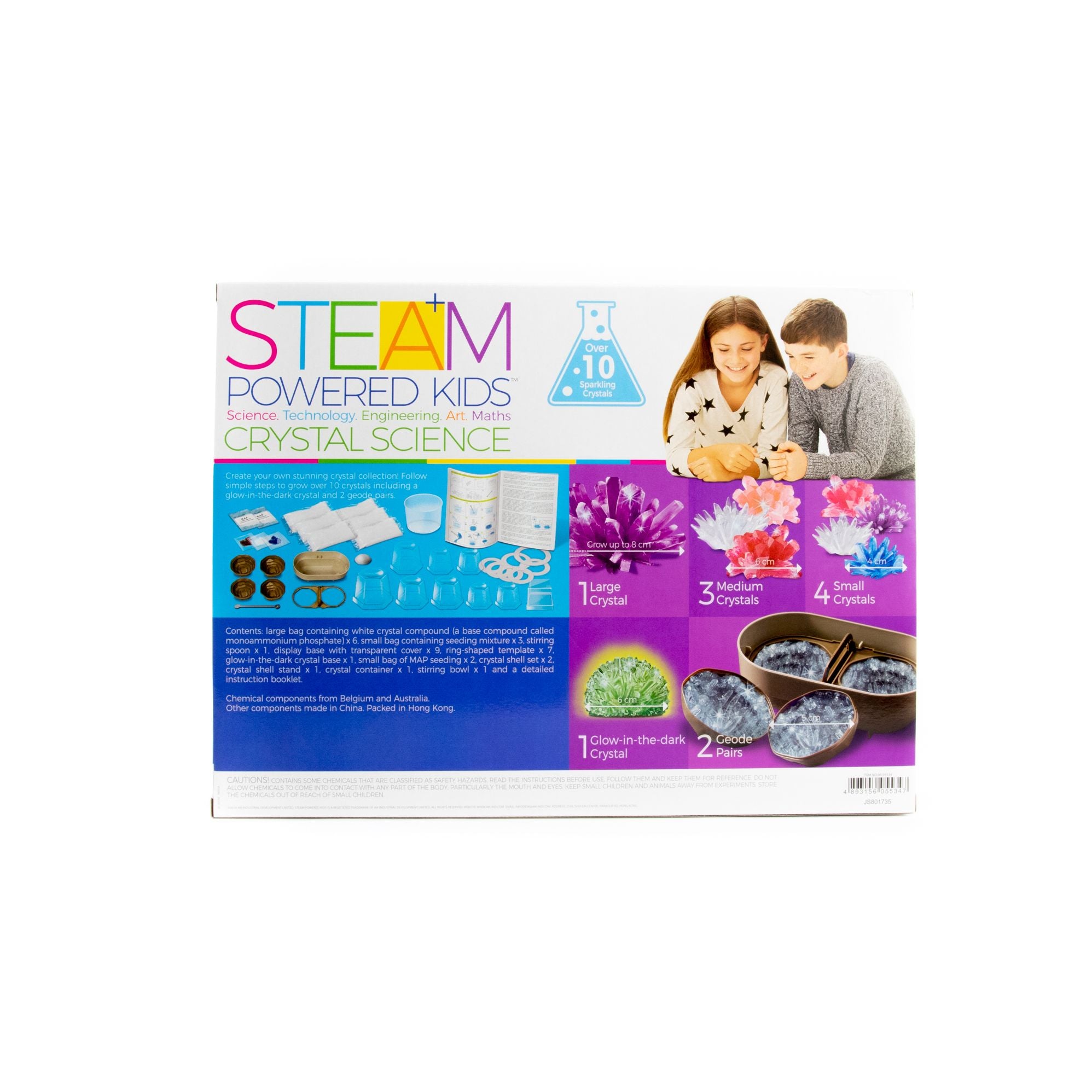 4M Deluxe Crystal Growing Combo STEAM Science Kit