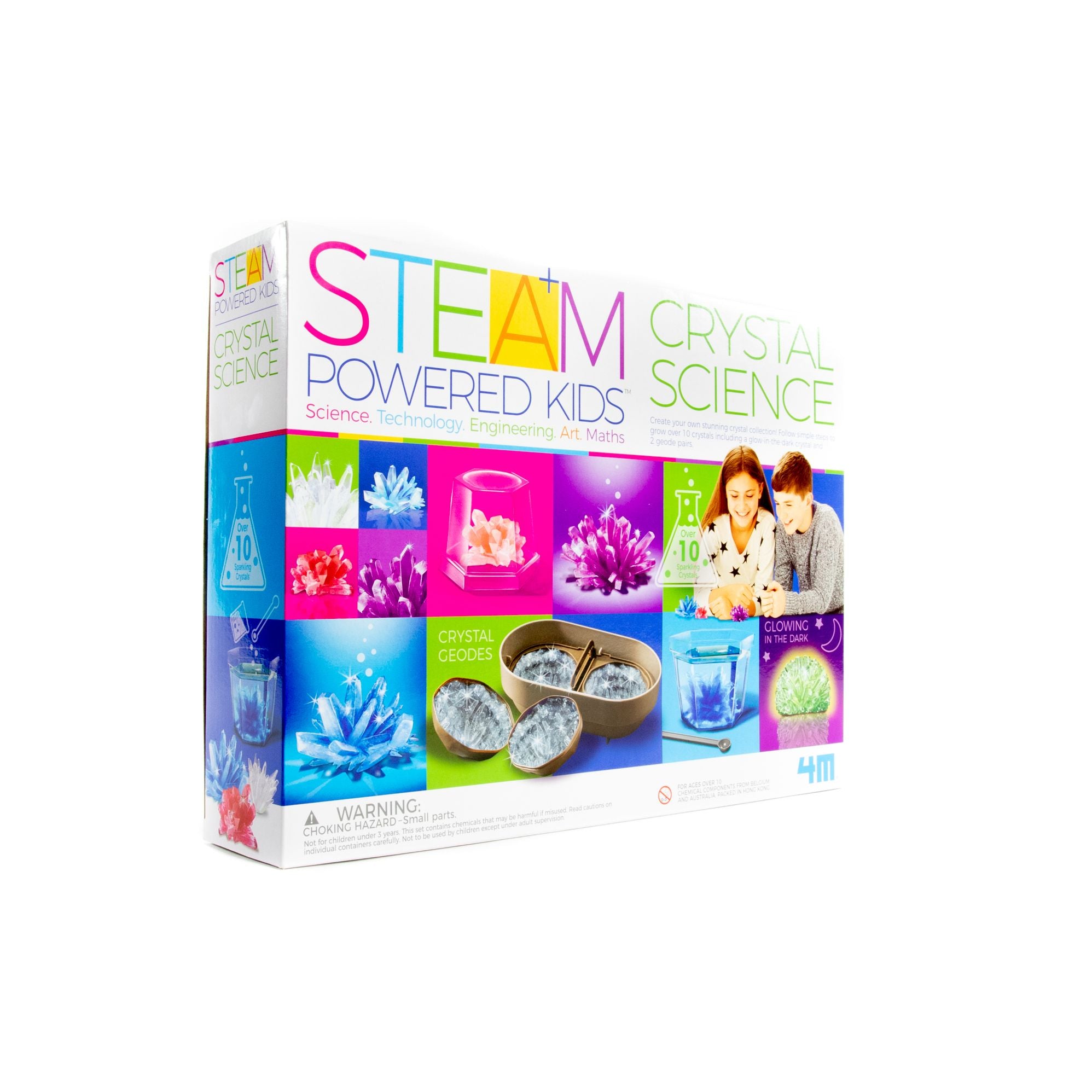 4M Deluxe Crystal Growing Combo STEAM Science Kit