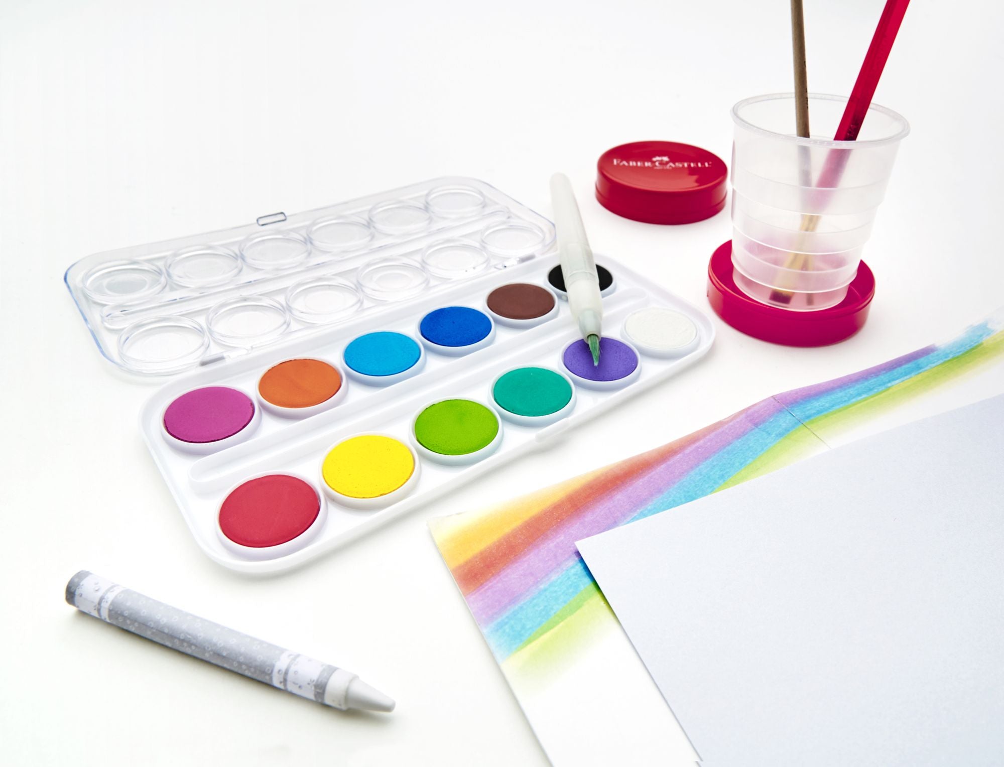 Young Artist Learn to Watercolor