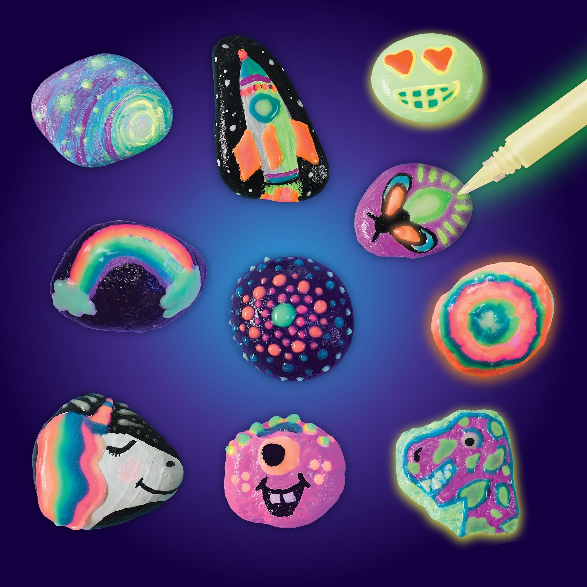 Glow in the Dark Rock Kit