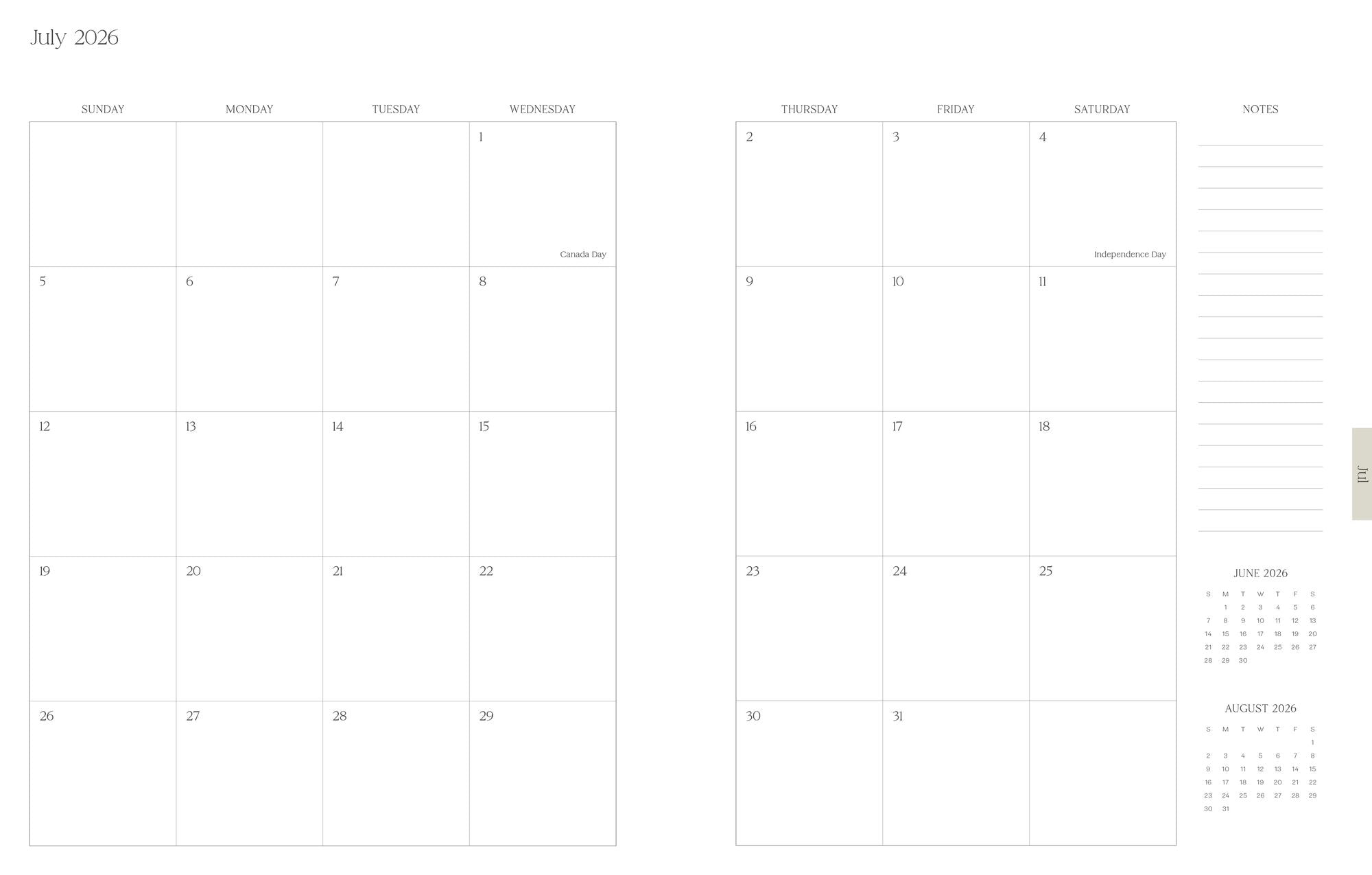 2025-2026 Ultimate Planner Growing On You