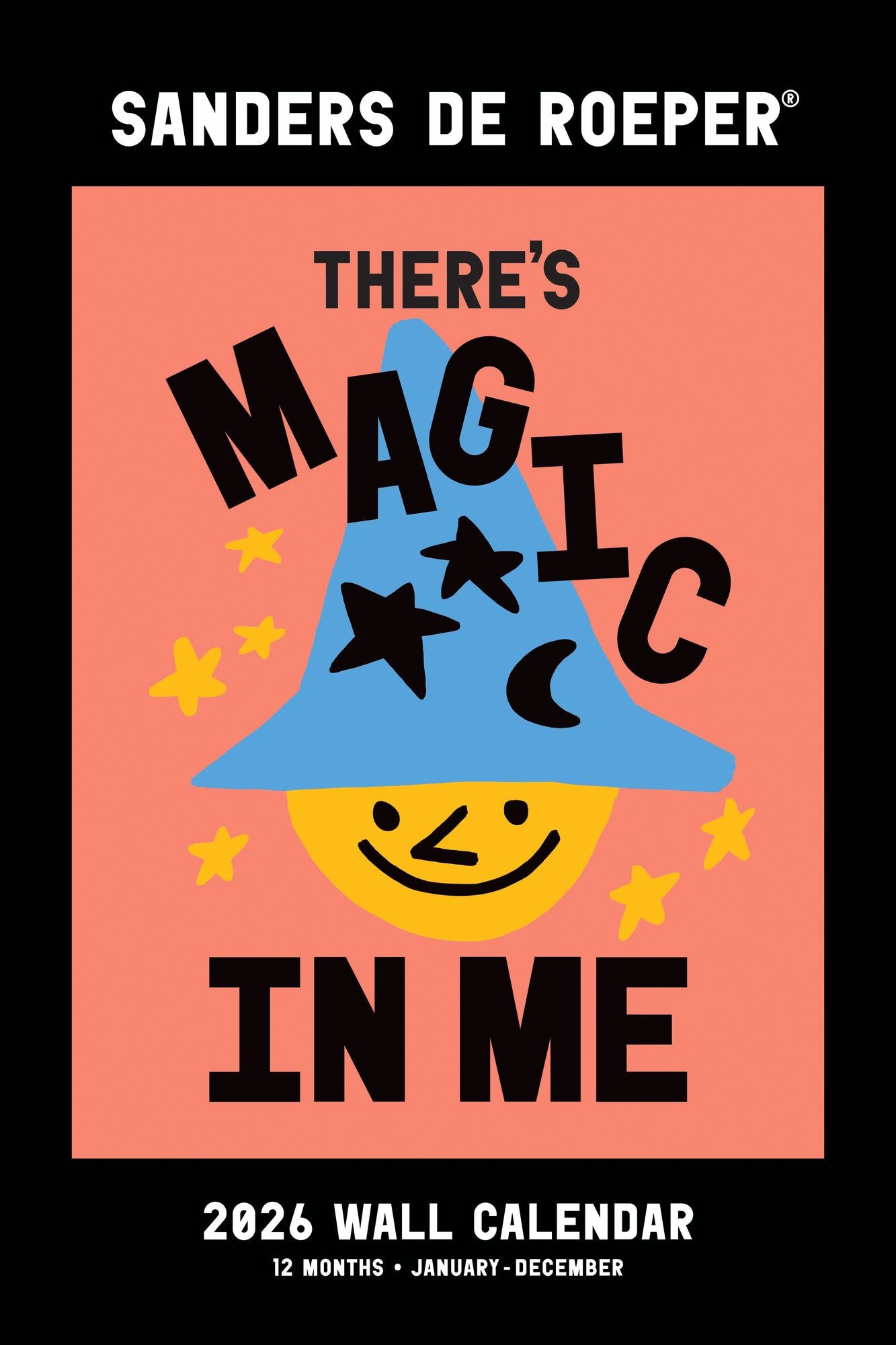 2026 SANDERS DE ROEPER OVERSIZED WALL CALENDAR - Exclusive