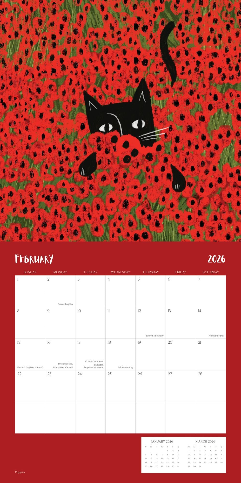 2026 NIASKI STANDARD WALL CALENDAR - Exclusive