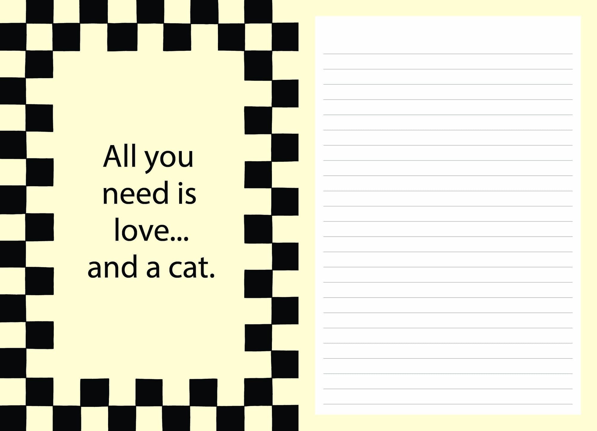 2026-2027 Super Pocket Planner Checker Cats