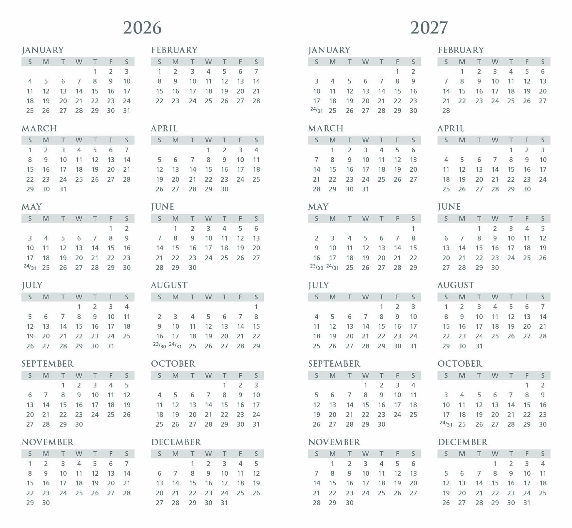 2026-2027 Mini Skinny Planner Butterflies Fly