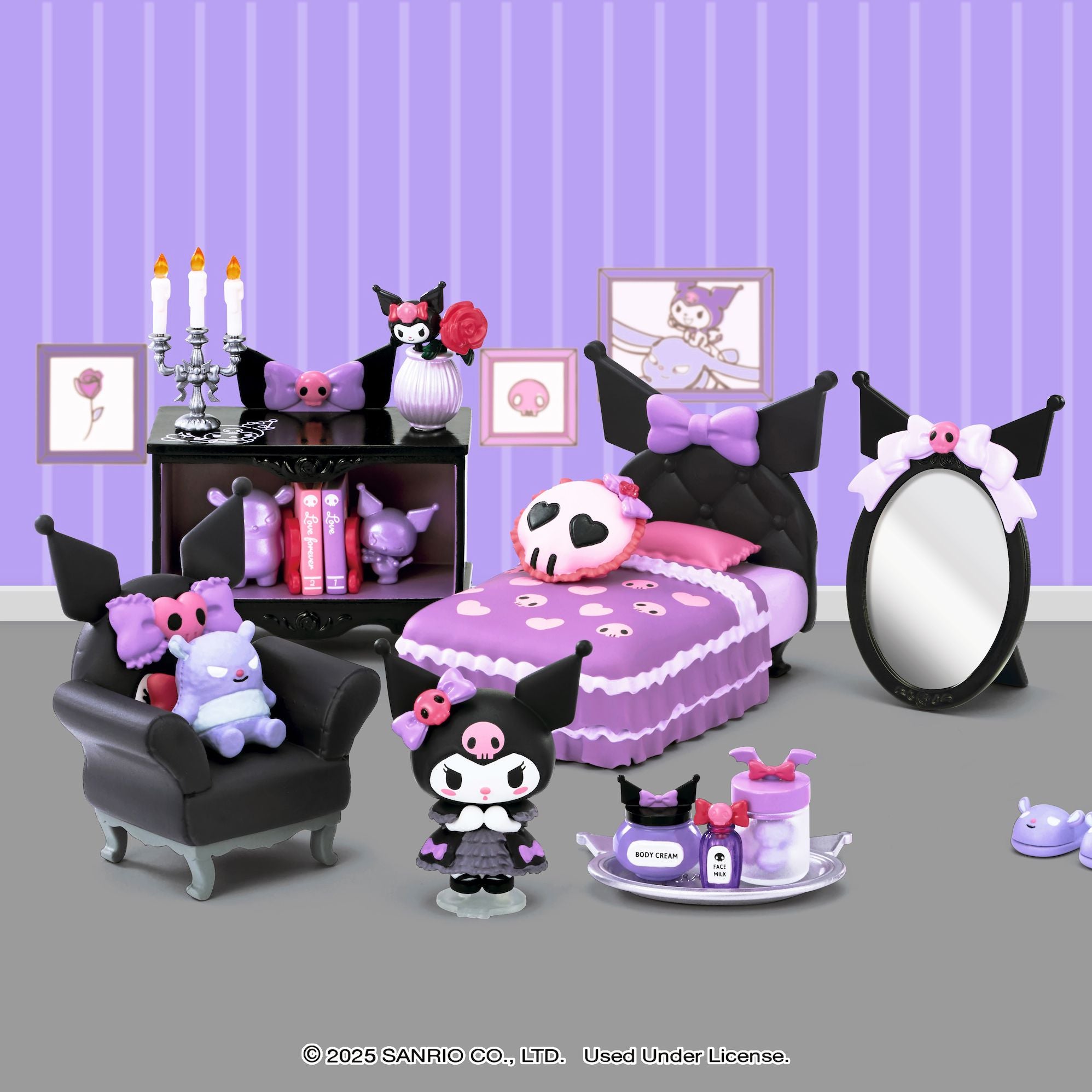 Sanrio Blind Box Figure Set - Kuromi's Gothic Room