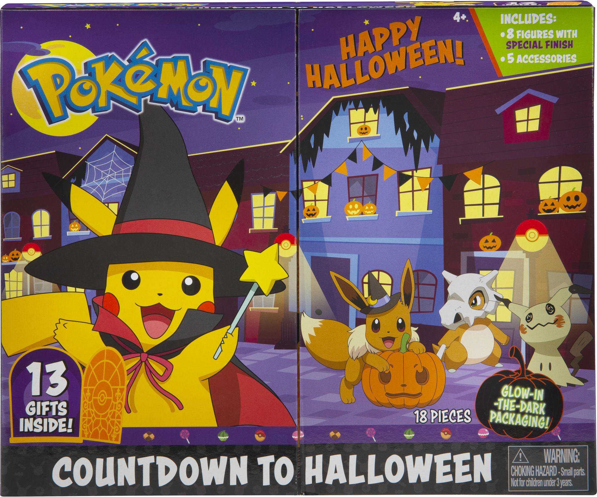 Pokemon Halloween Calendar 13 Pack