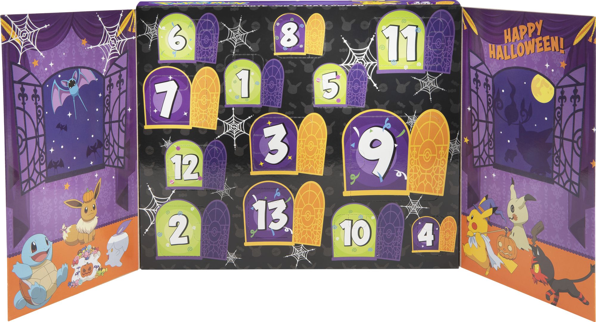 Pokemon Halloween Calendar 13 Pack