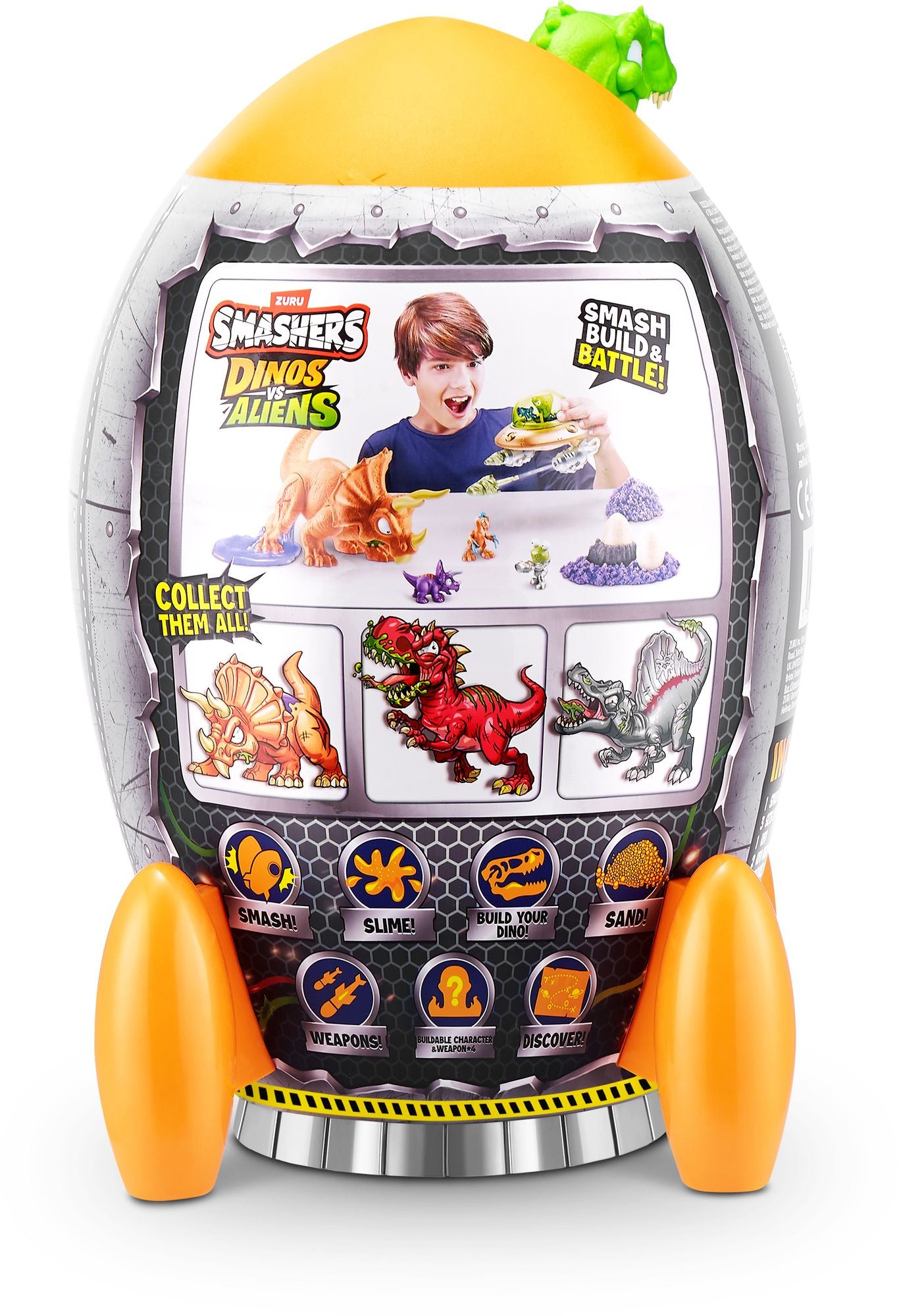 SMASHERS DINOS VS ALIENS ROCKET