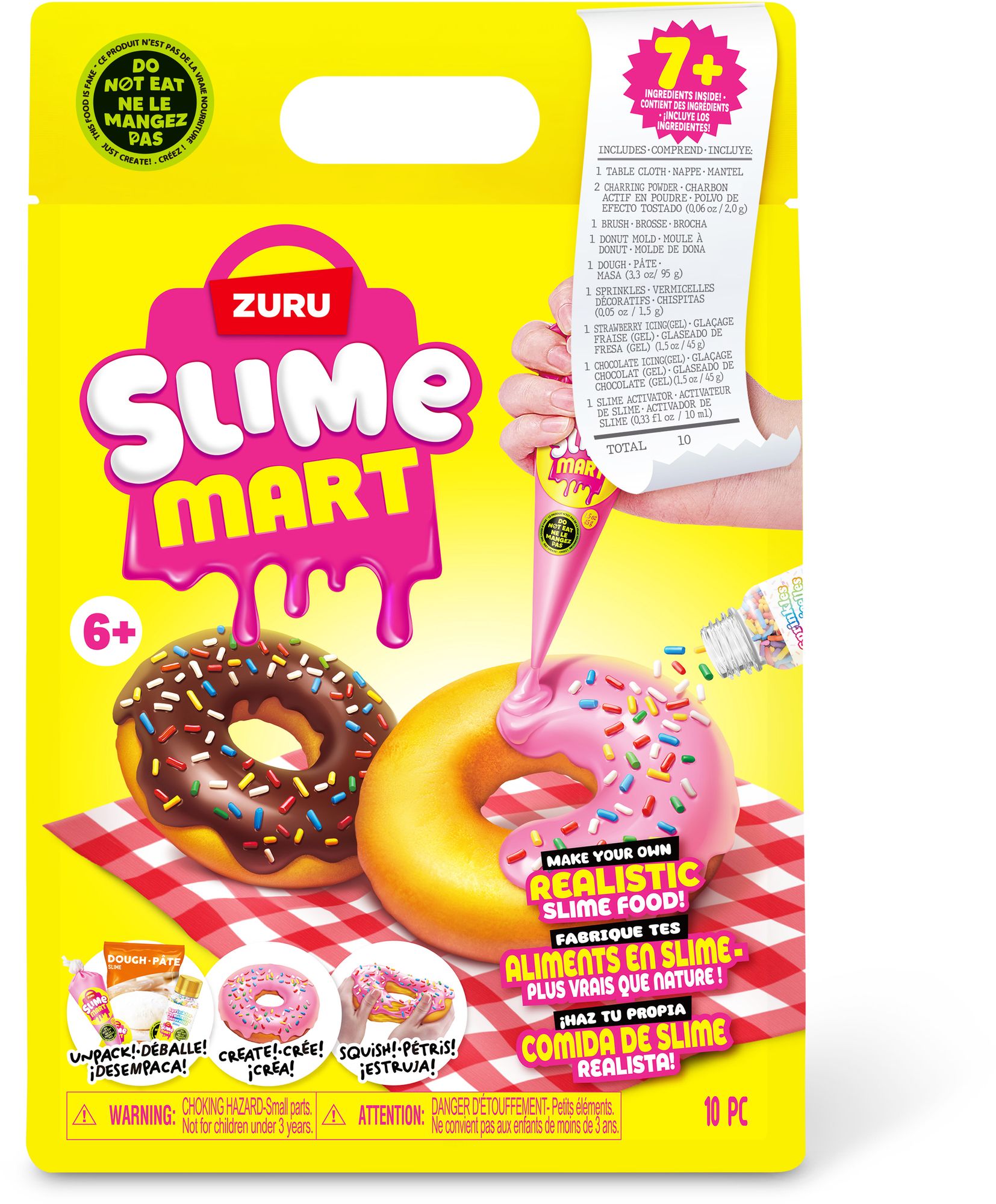 S001-SLIME MART-SMALL SHOPPING BAG-SERIES 1-DESSERT-BAG,12PCS/CTN