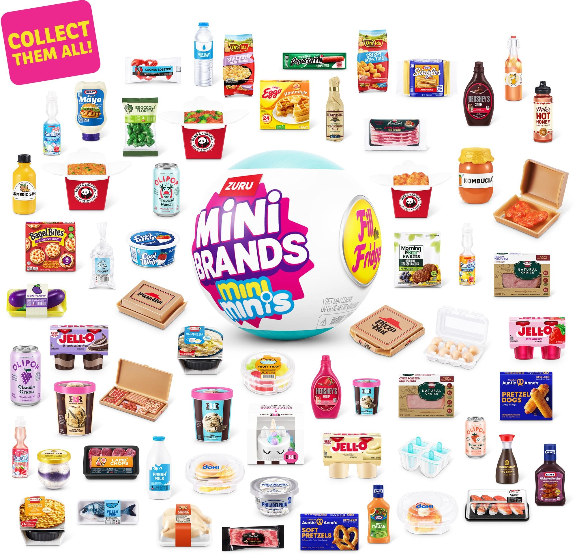 MINI BRANDS FILL THE FRIDGE 2PK