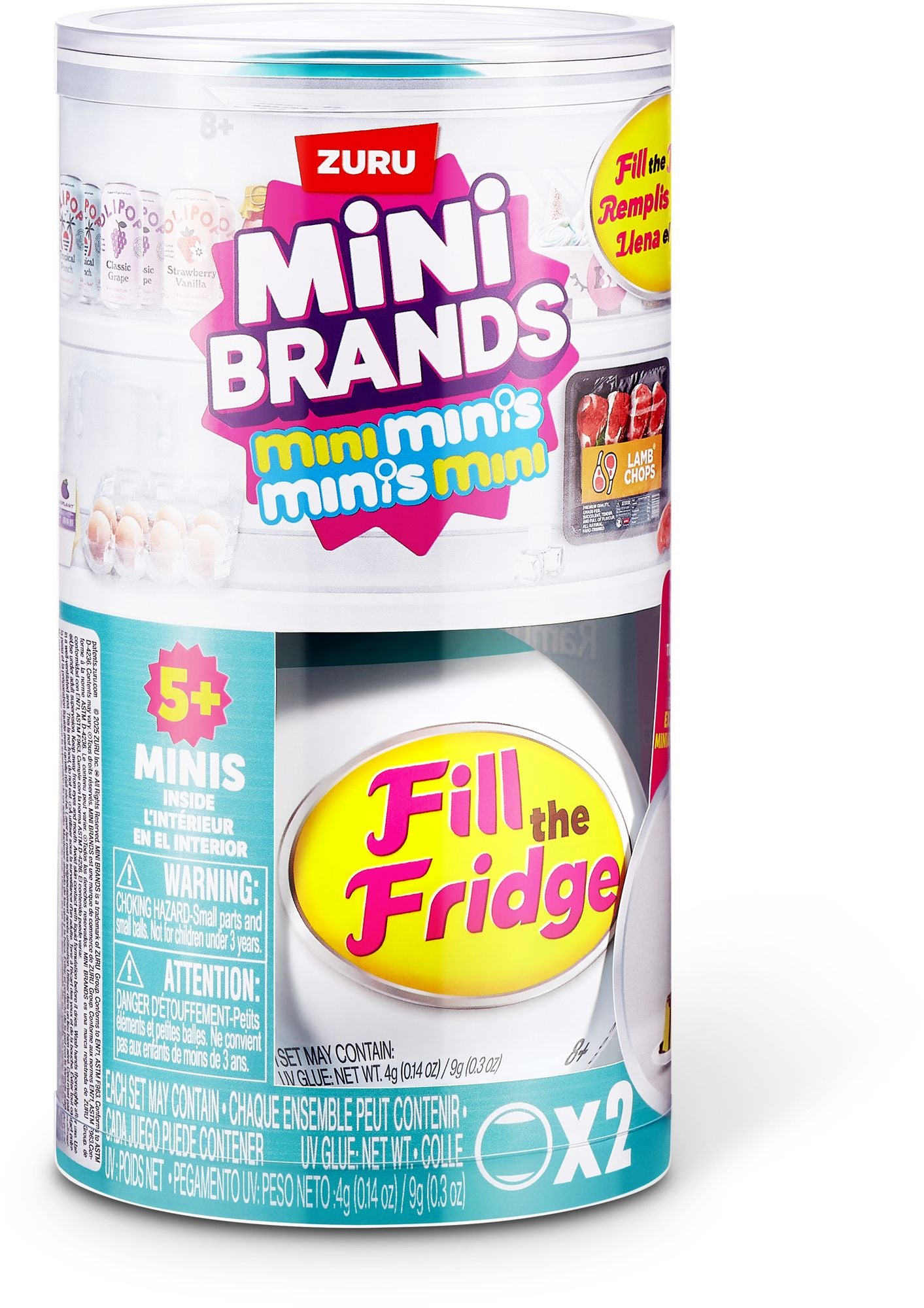 MINI BRANDS FILL THE FRIDGE 2PK