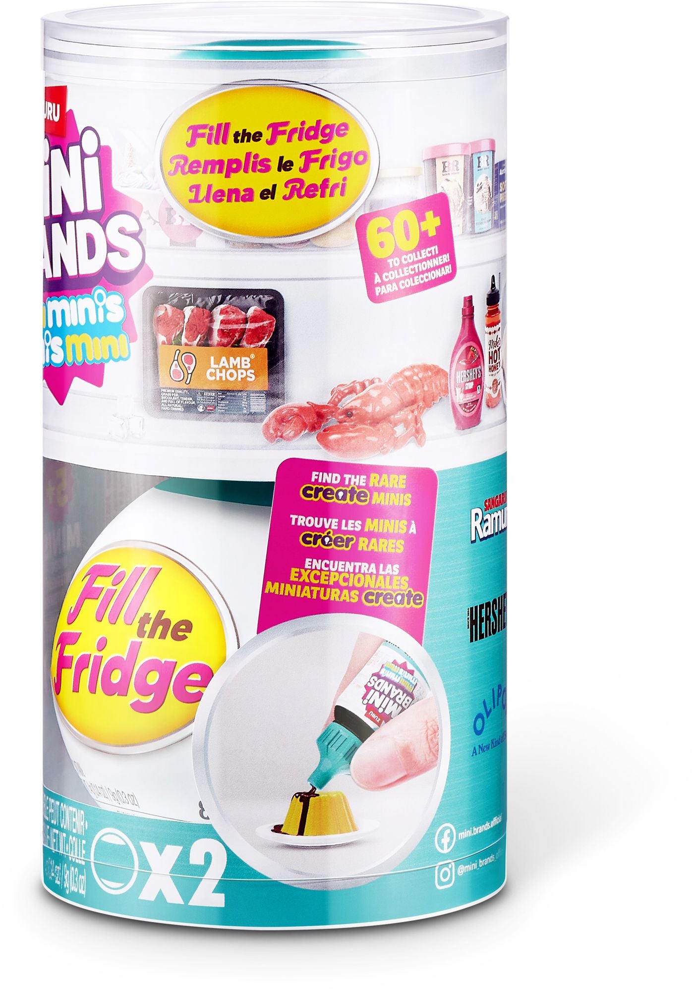 MINI BRANDS FILL THE FRIDGE 2PK