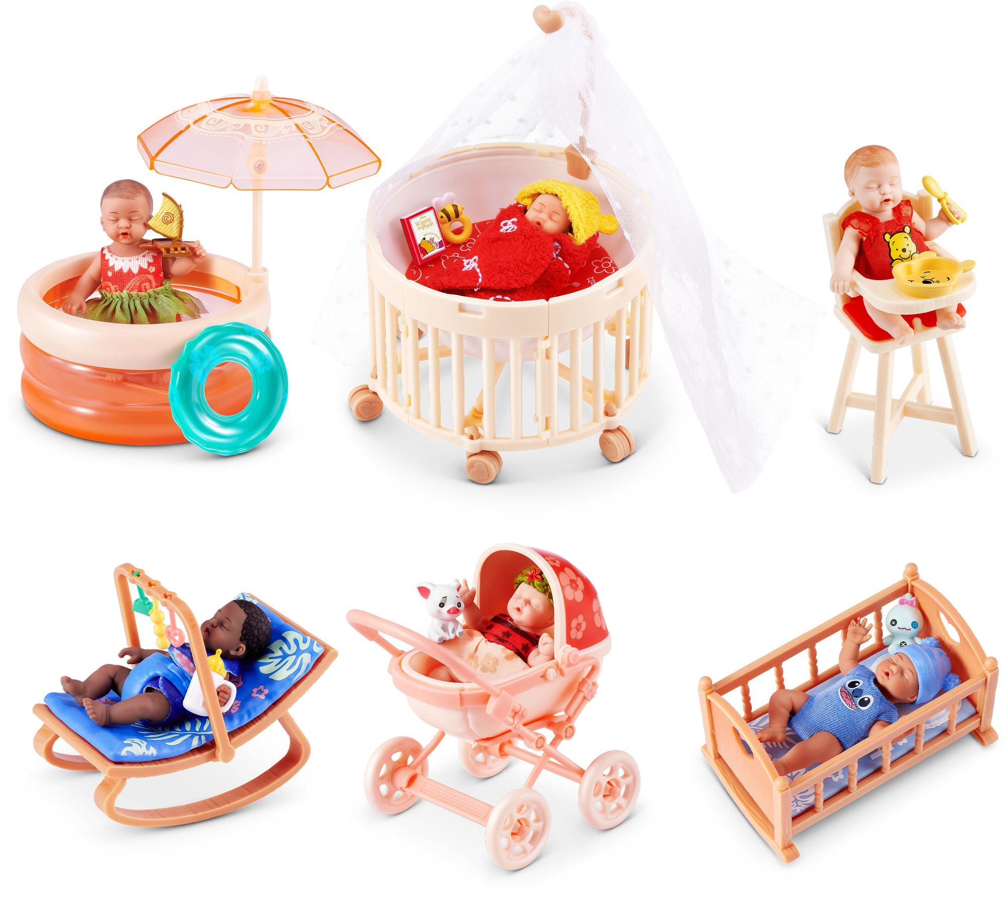 S001-MY MINI-MY MINI BABY DISNEY-SERIES 1-CAPSULE,2PK IN PVC TUBE,12PCS/CTN