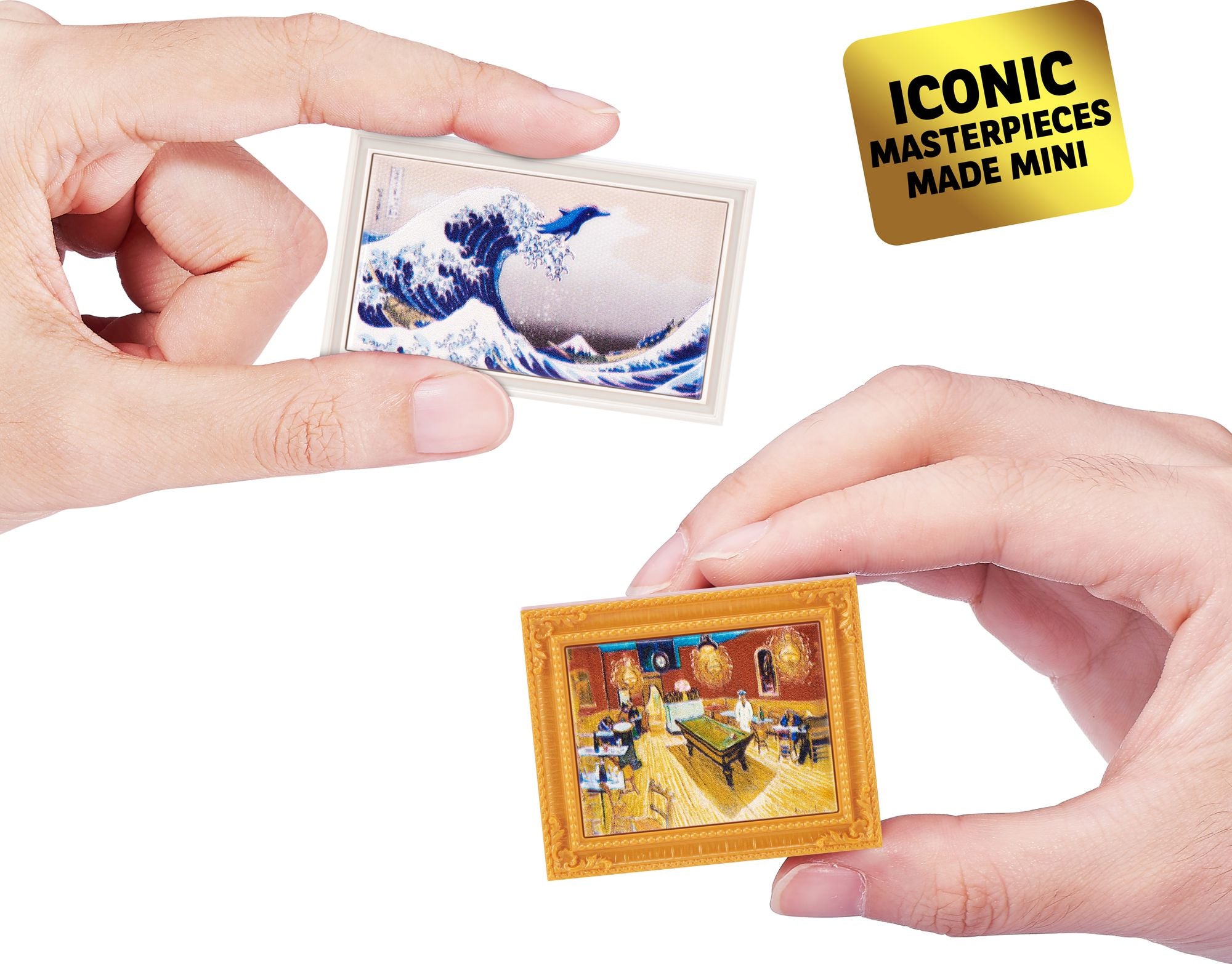 S001-MINI BRANDS-MASTERPIECES-SERIES 1-CAPSULE,2PK IN PVC TUBE,12PCS/CTN