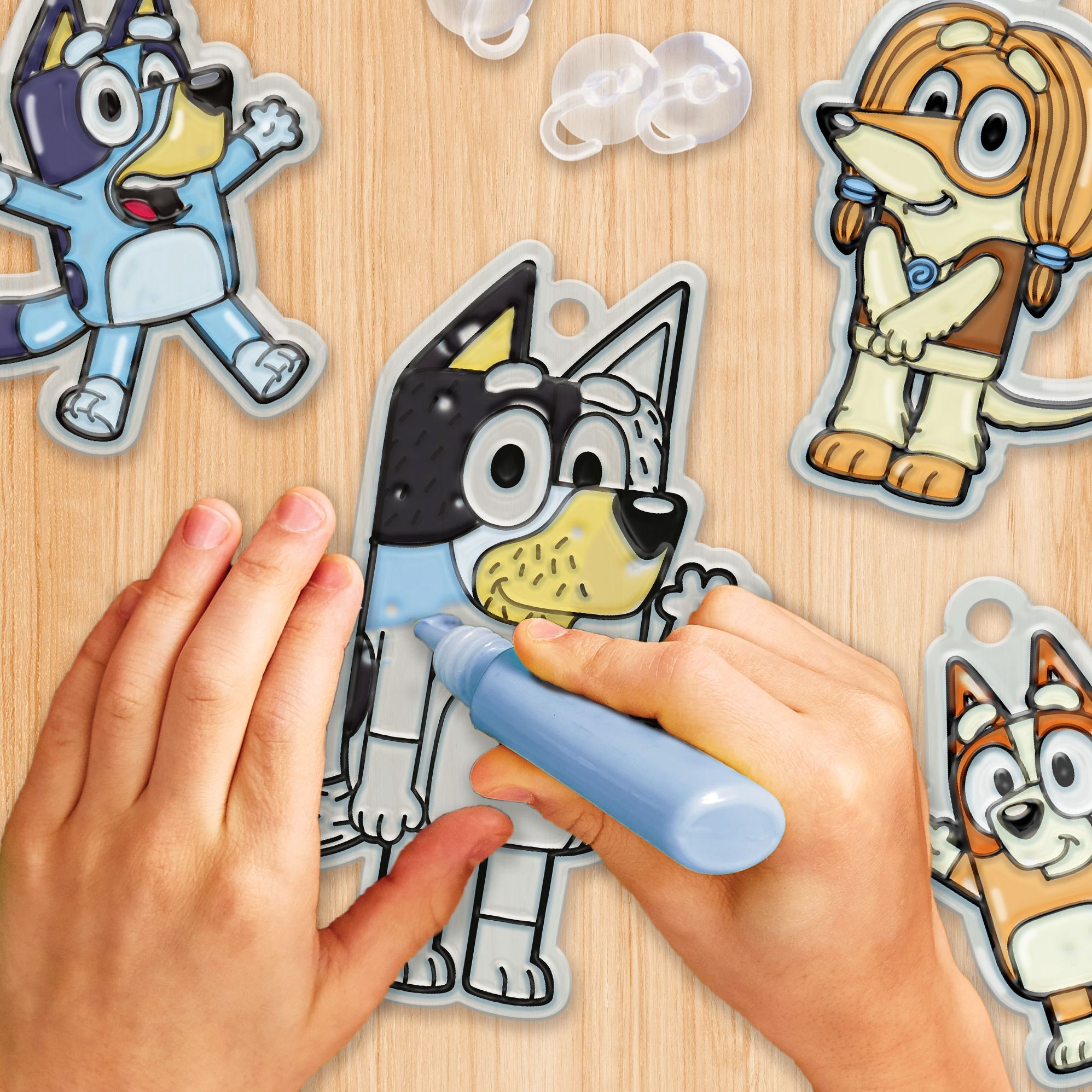 Bluey Window Art Creations