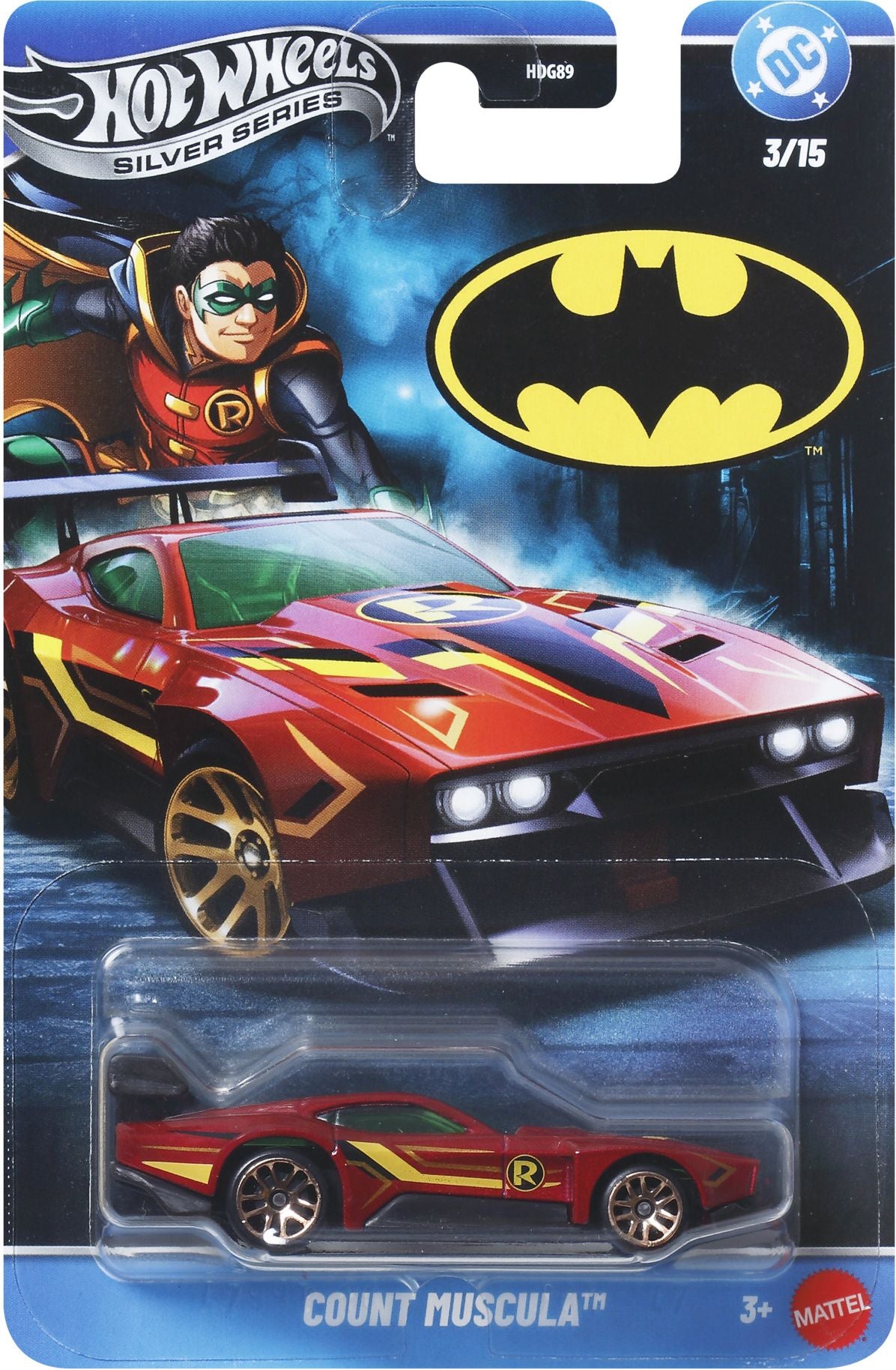 HW Batman Themed Asst 2025