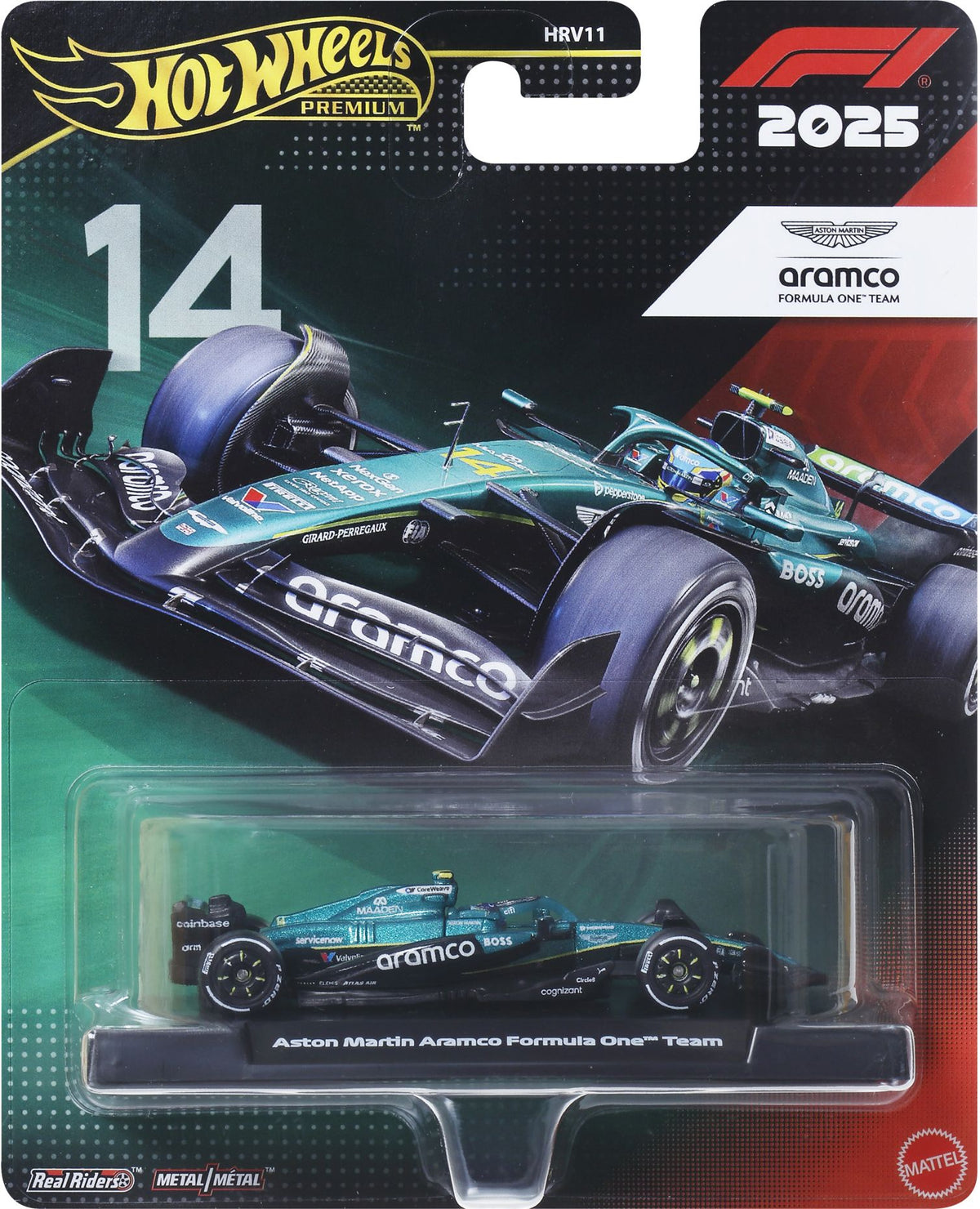 Hot Wheels - 1:64 Scale Formula 1 Collectible Toy Race Car - Assortment