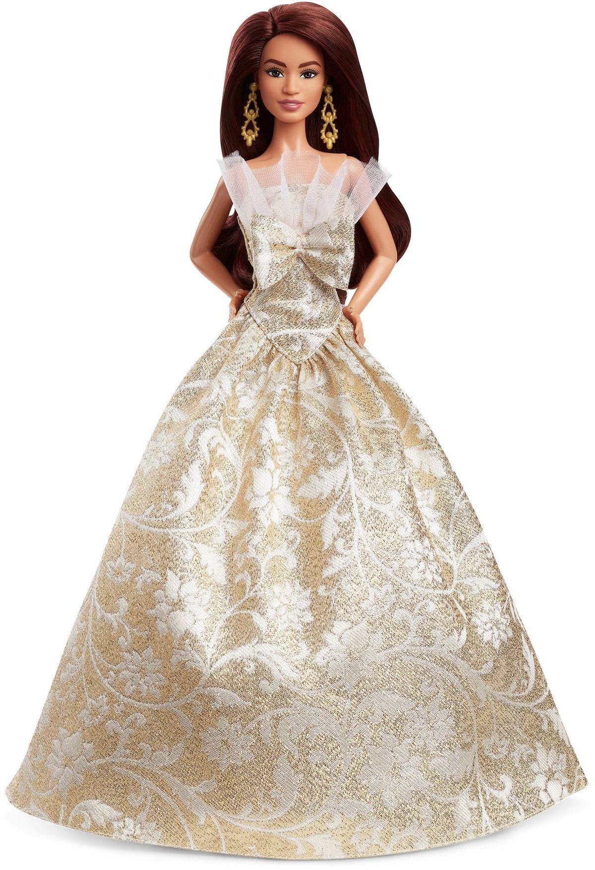 Barbie 2025 Holiday Doll Latina JBJ02