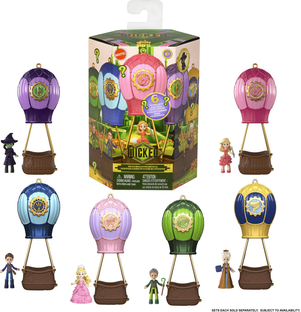 Wicked Small Doll Reveal asst.