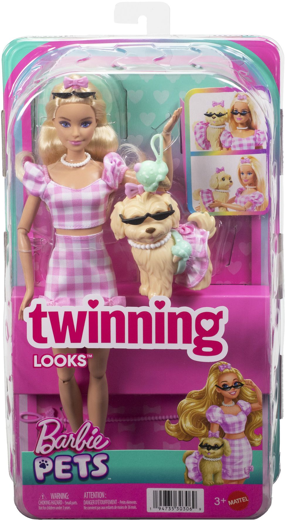 Barbie® Twinning Looks¿ Doll and Accessories JFP36