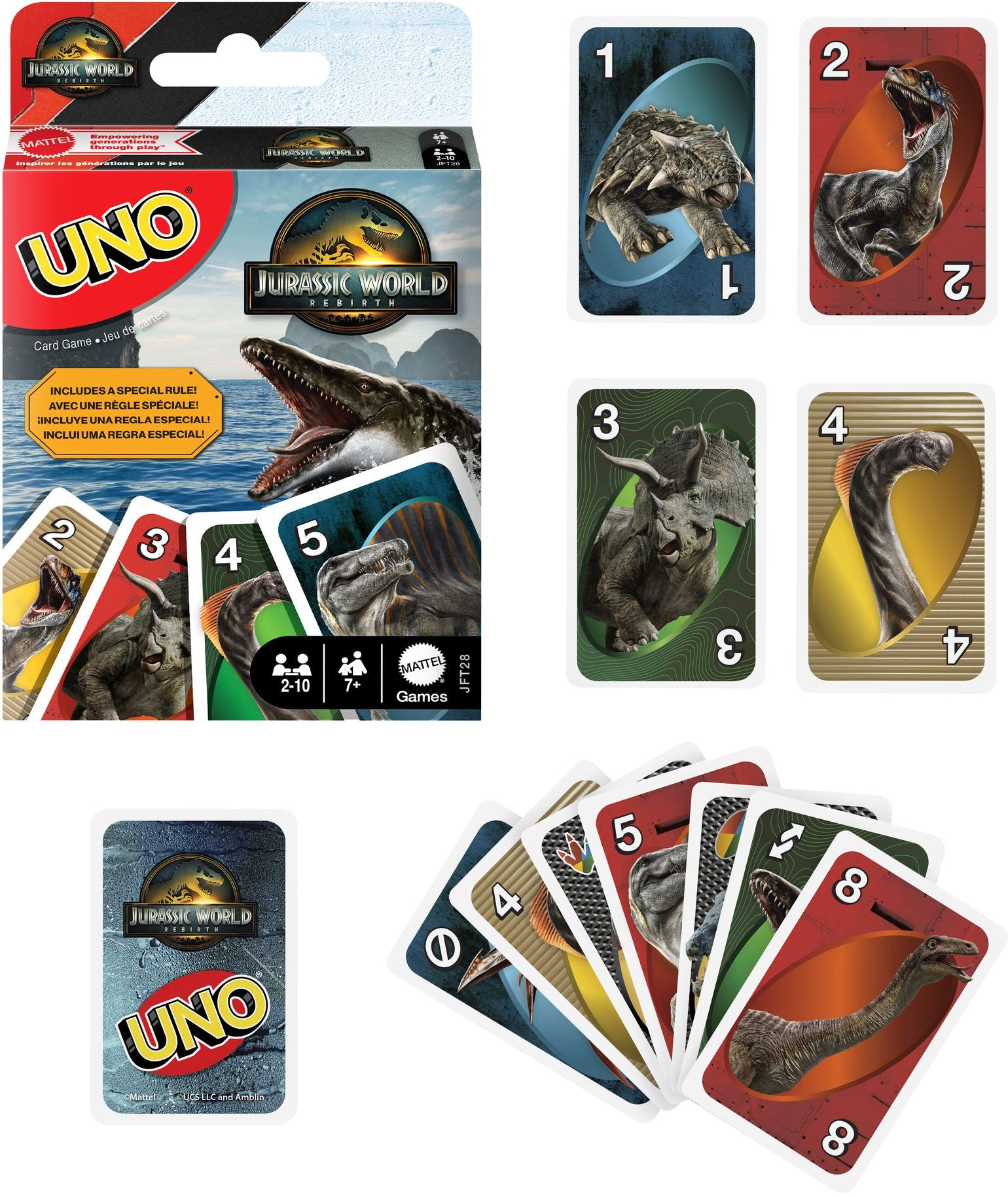 Uno Jurassic World