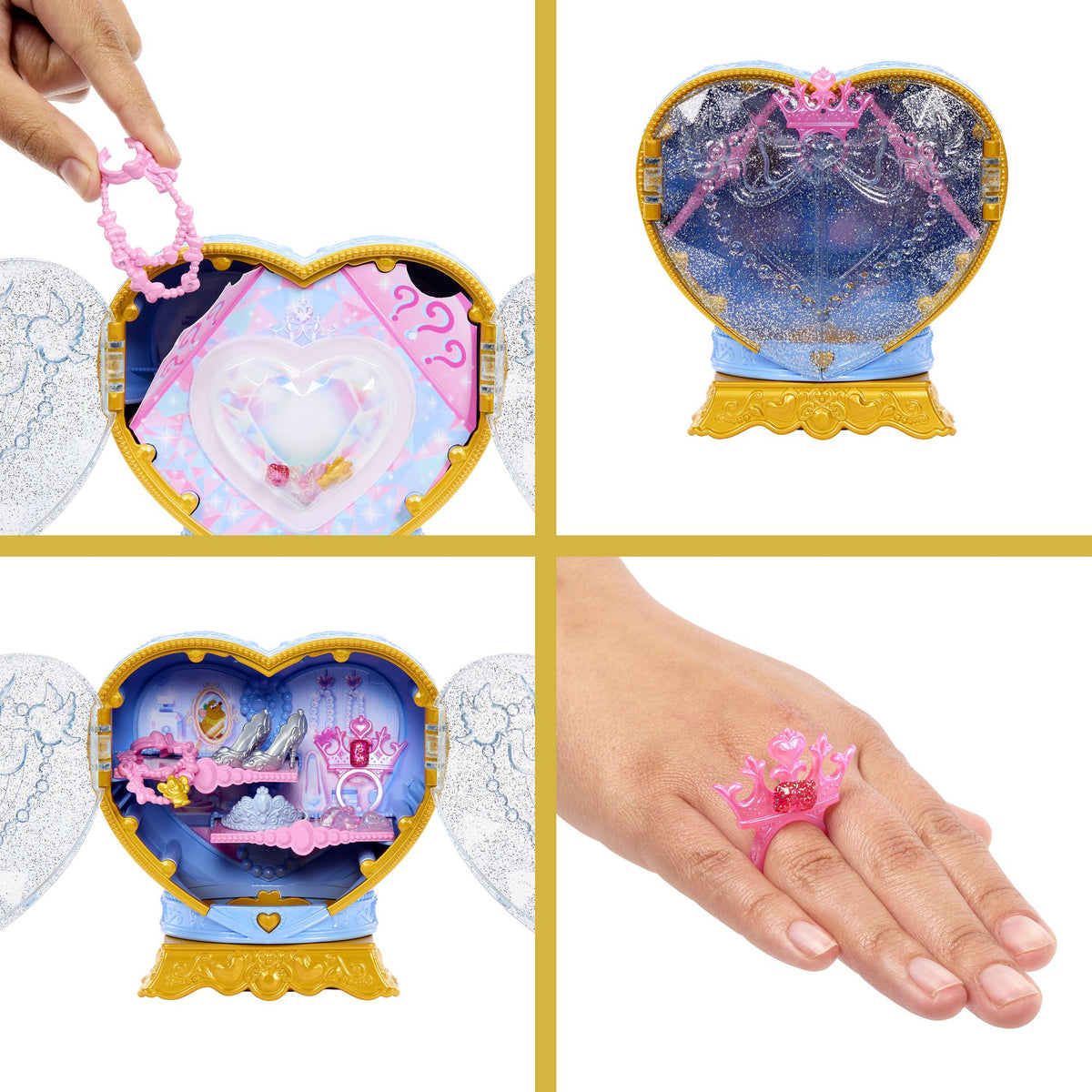 Disney Princess JEWEL REVEAL¿ Cinderella Doll JHL50