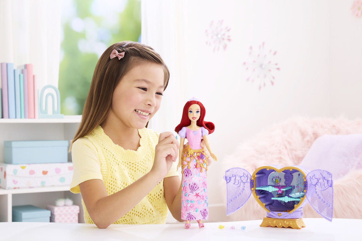 Disney Princess JEWEL REVEAL¿ Ariel Doll JHL49
