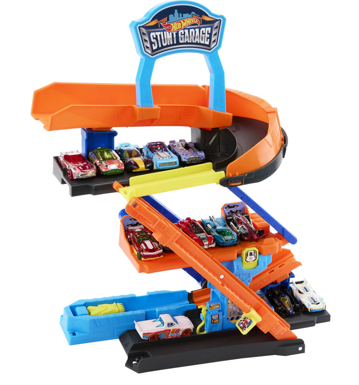 Hot Wheels City¿ Transforming Stunt Garage JHL94