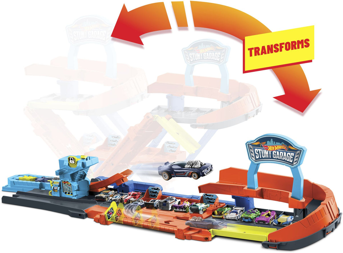 Hot Wheels City¿ Transforming Stunt Garage JHL94